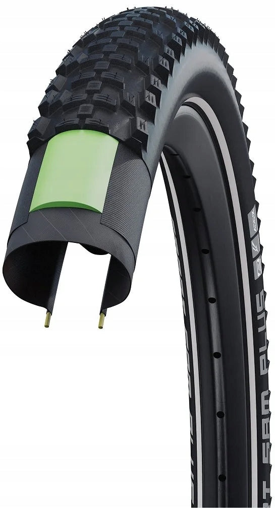 Schwalbe plášť Smart Sam Plus 29x2.35 Addix DoubleDefense GreeenGuard refle