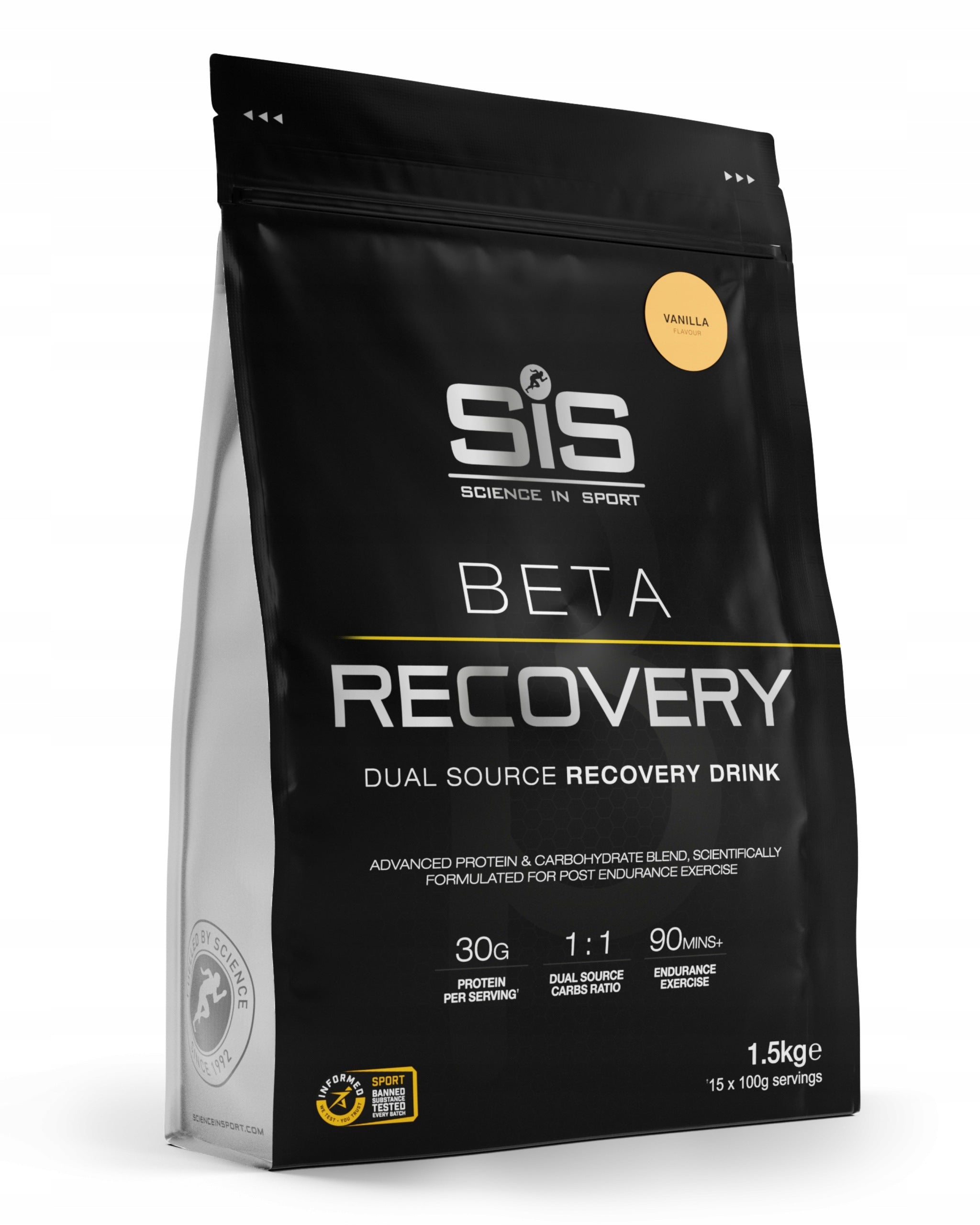 Science in Sport BETA Recovery Vanilla 1.5kg