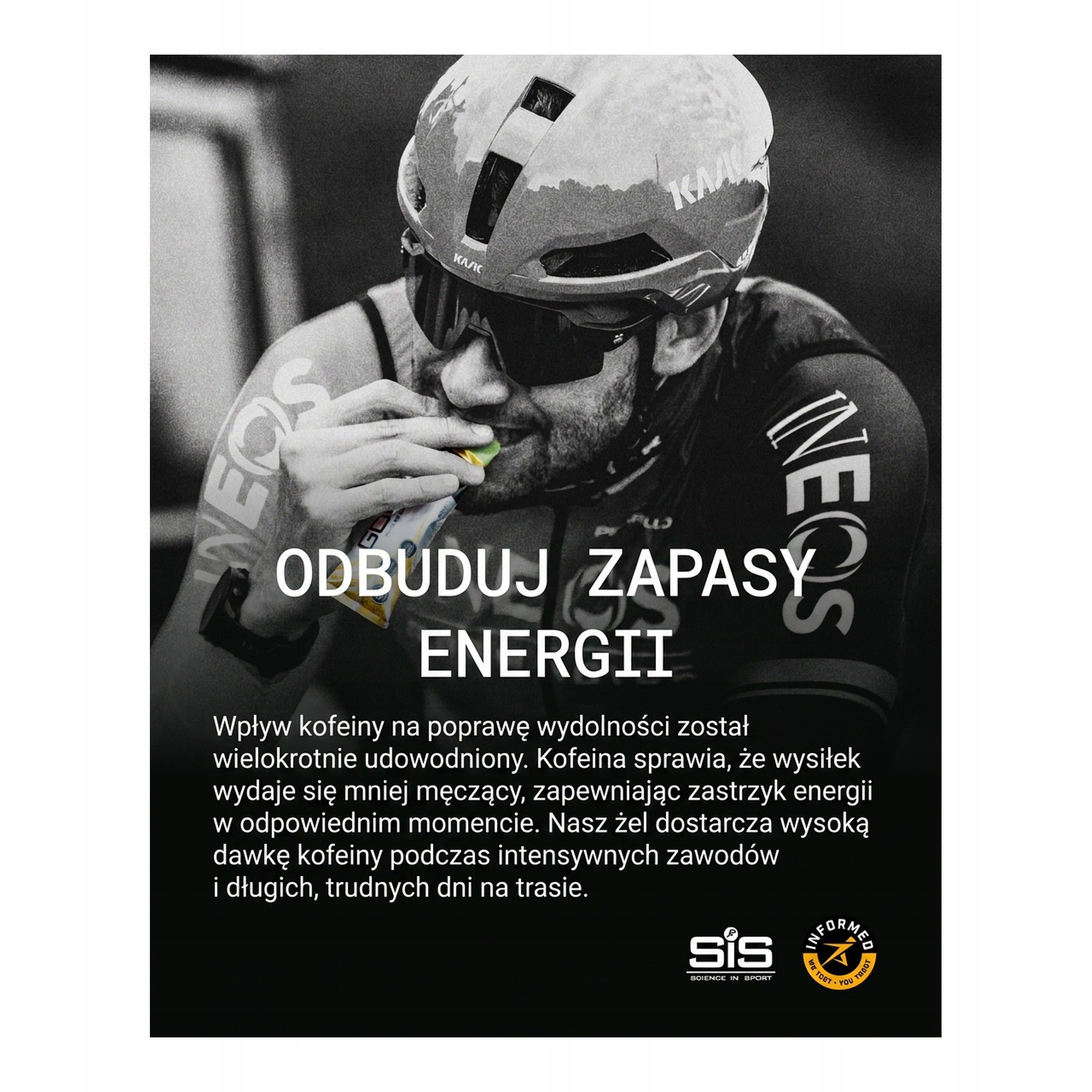 Science in Sport GO Energy + Caffeine Gel Cola 6 Pack Expiration date not specified