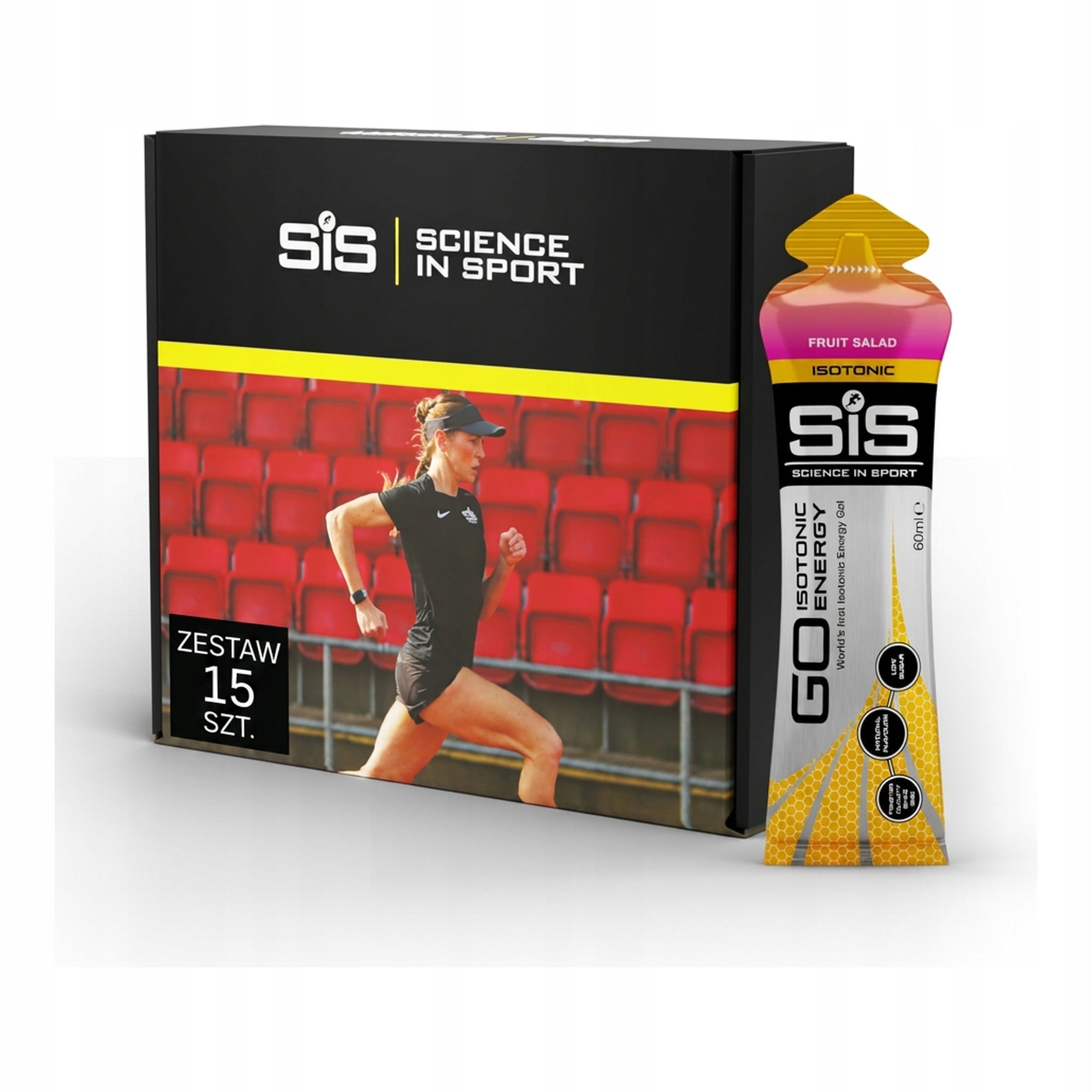 Science in Sport GO Isotonic Energy Gel Fruit Salad 15 Pack
