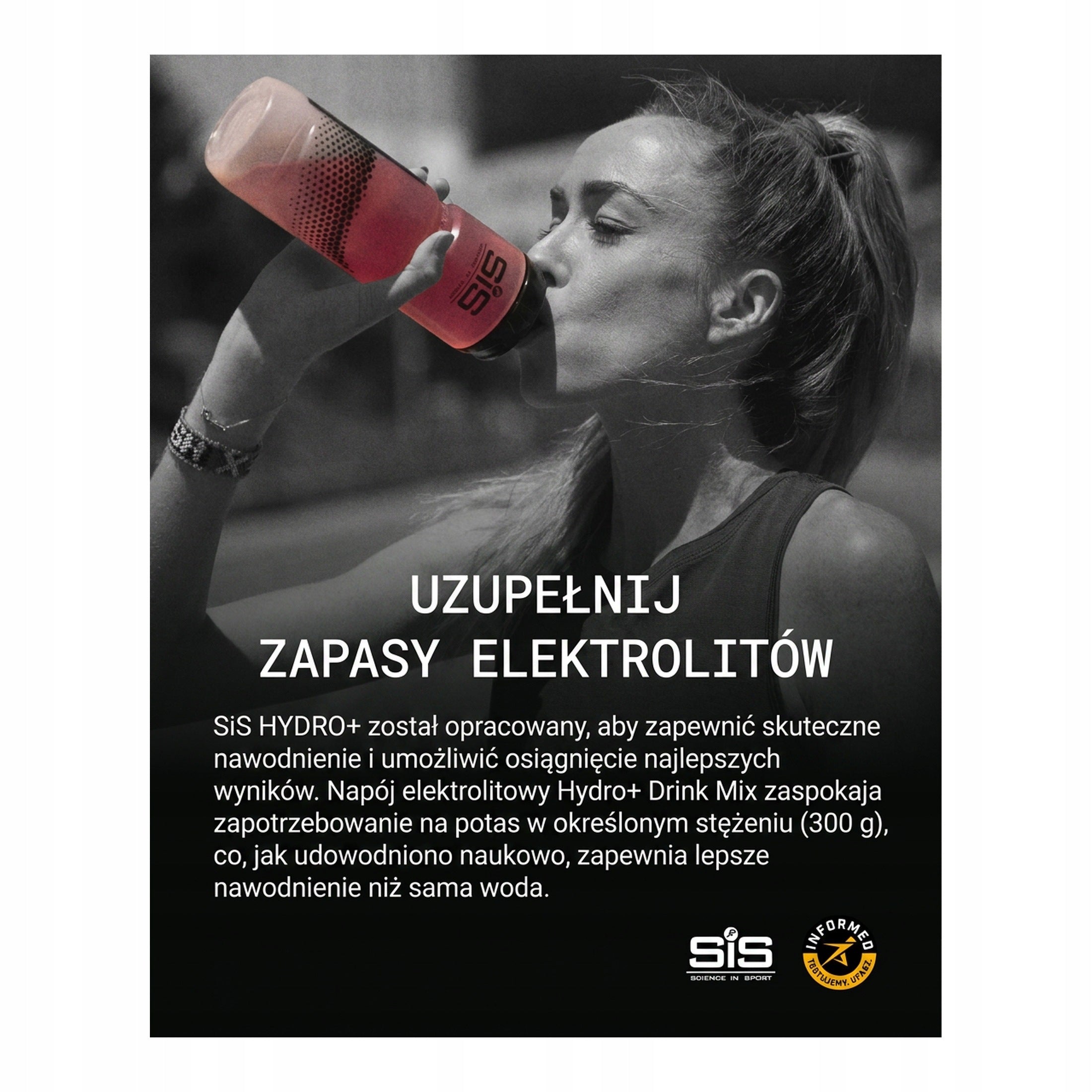 Science in Sport Hydro+ Drink Mix Forest Fruit 20 sachets Expiration date not specified