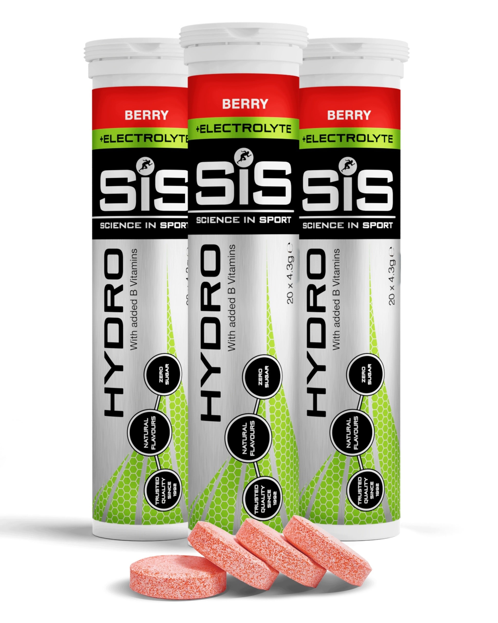 Science in Sport Hydro Electrolytes Forest Fruit 3x20 Tabs