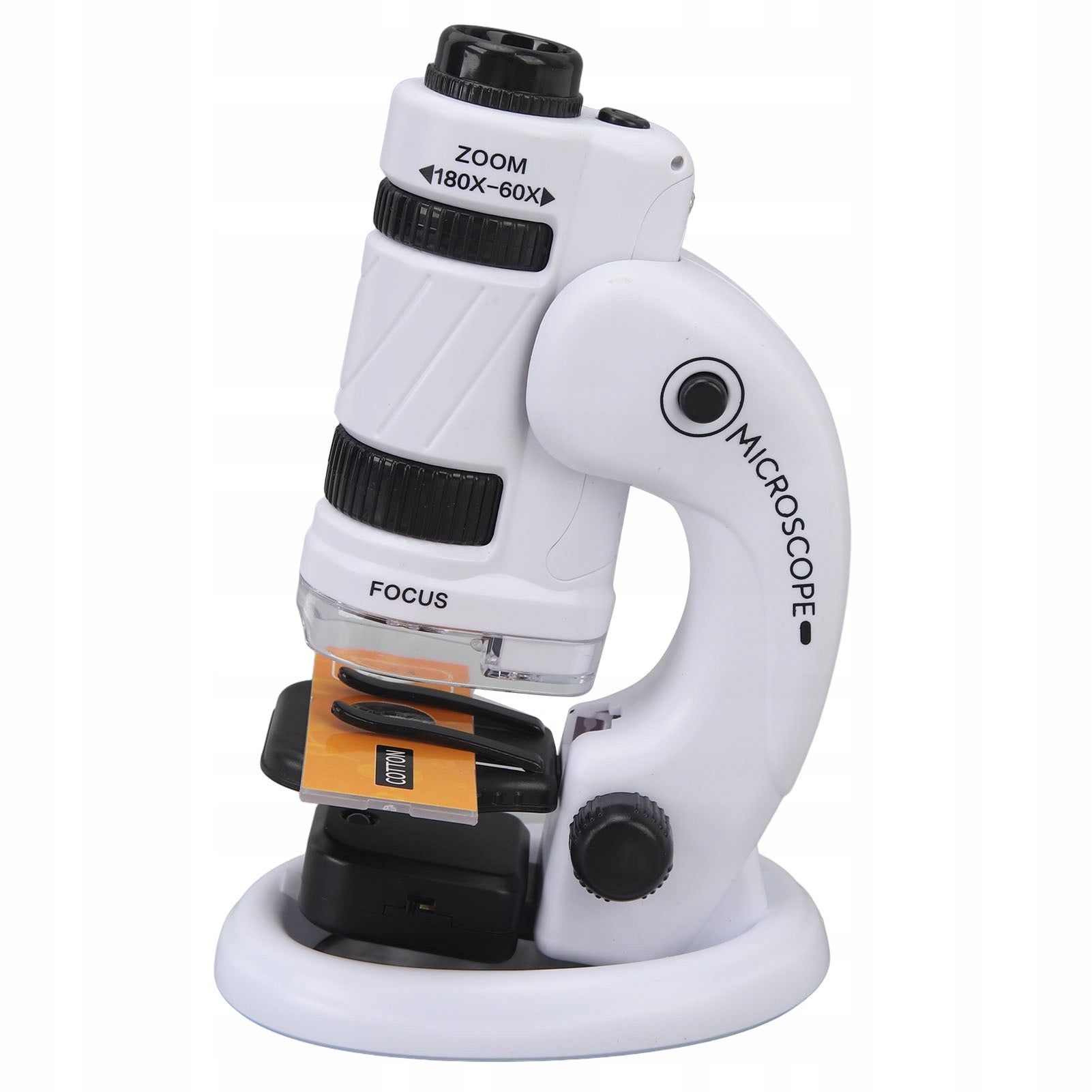 Scientific Microscope Kit for Kids Portable Removable Stand 20