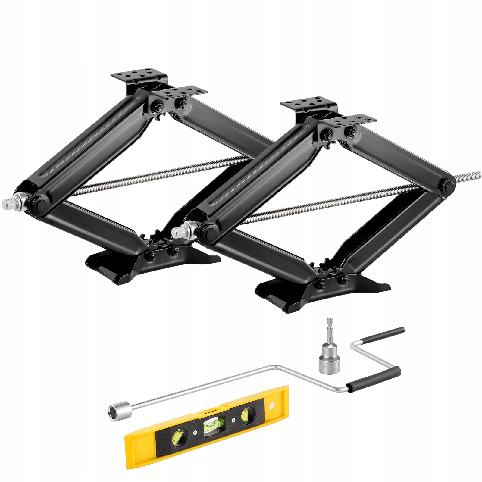 Scissor Lift 2Pcs Load Capacity 2948KG Adjustable Height 10,3-59,5CM