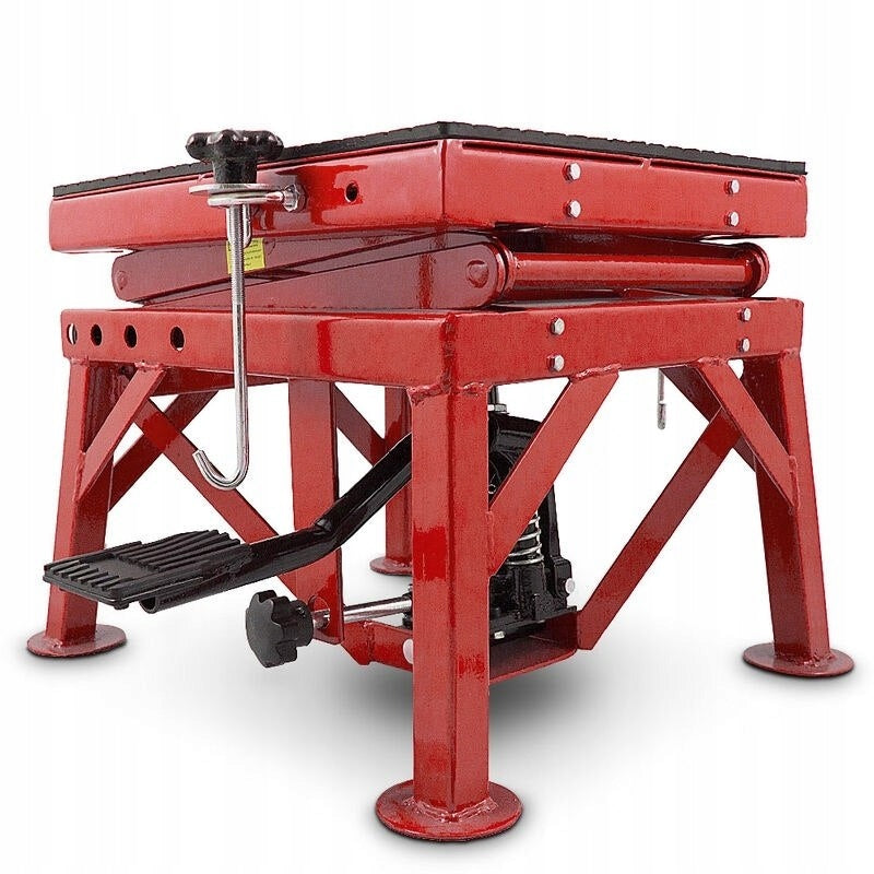 Scissor hydraulic lift red Manufacturer Bituxx
