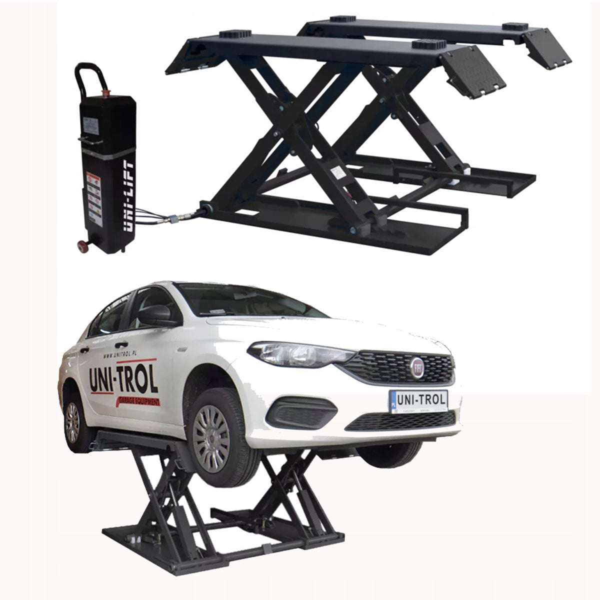 Scissor lift 3T UNI-LIFT PN-1M DELIVERY INSTALLATION INCLUDED UNITROL MOBILE