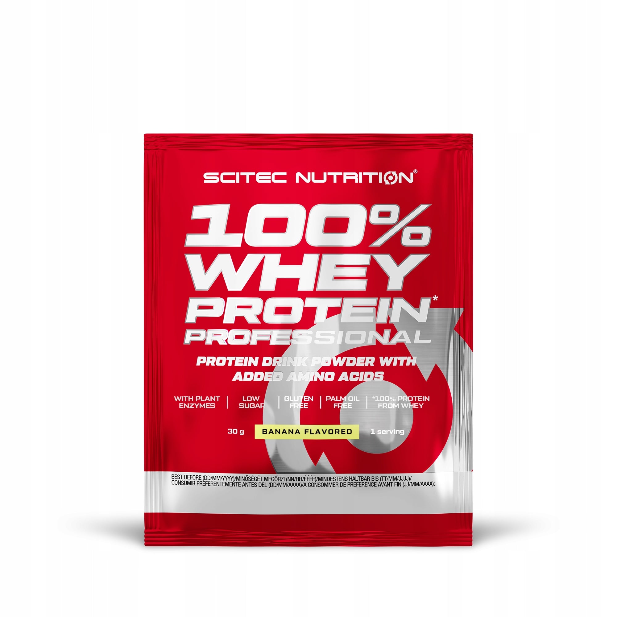 Scitec 100% Whey Protein Professional 30g WPC Banana Protein