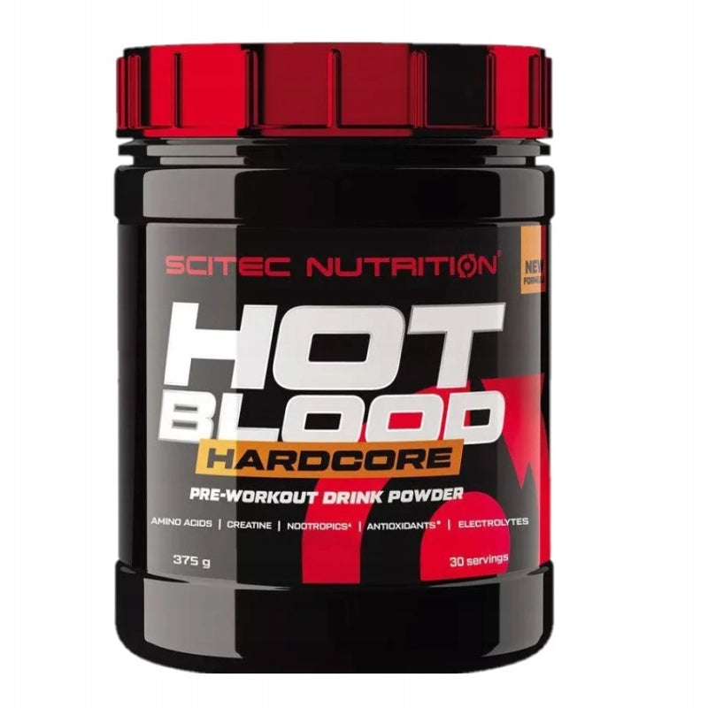 Scitec Hot Blood Hardcore 375g Pre-workout Pink Lemonade