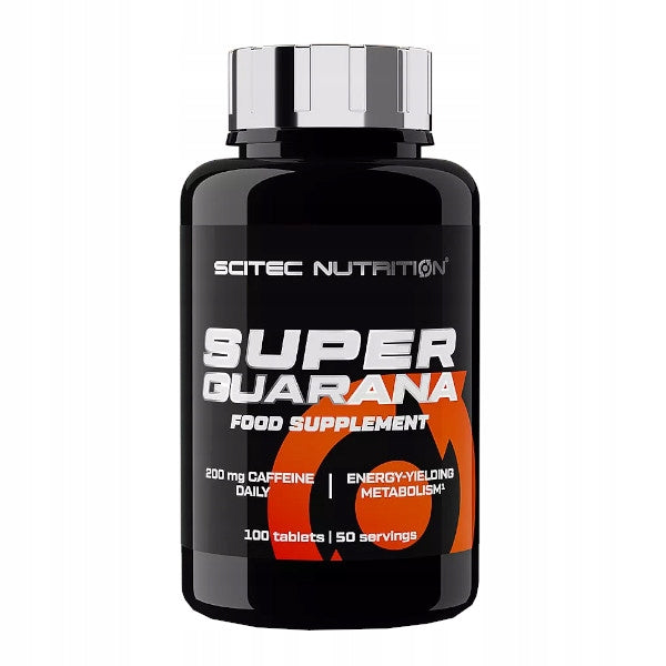 Scitec Nutrition Super Guarana caffeine strength energy 100 tab