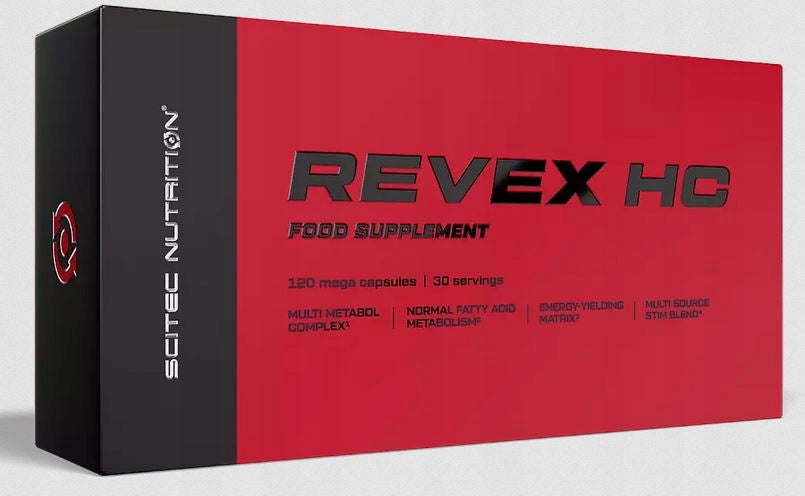 Scitec REVEX HC 16 BURNER THERMOGENIC 120 capsules Fat burner