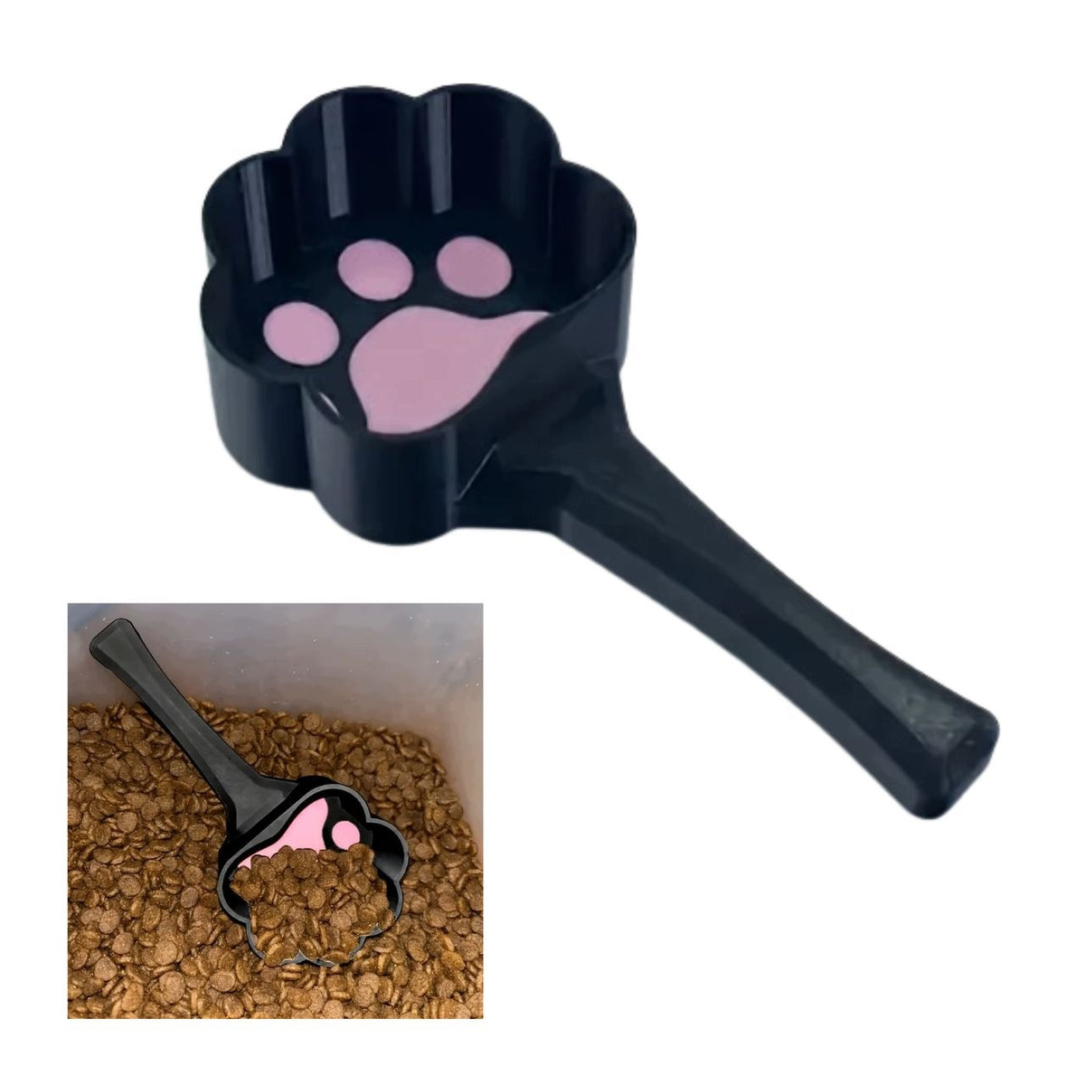Scoop Pet Cat Food Spoon Plastic Ergonomic