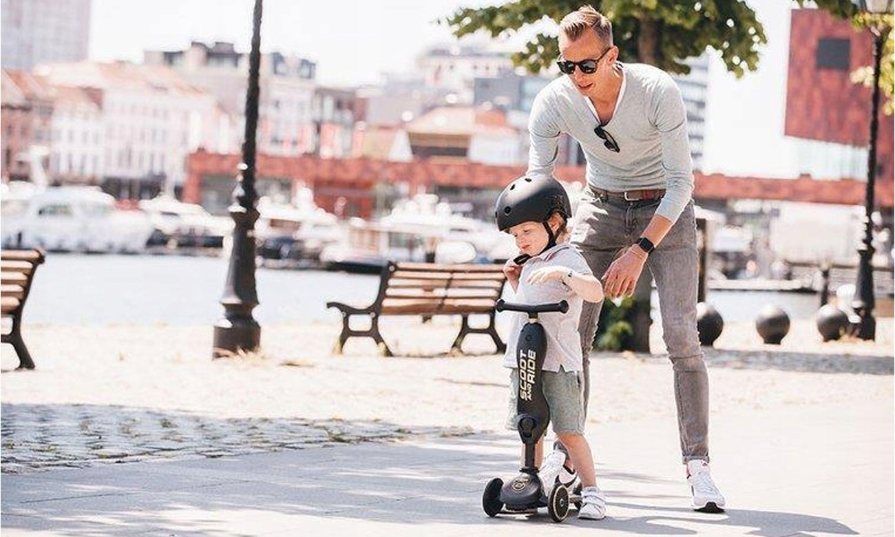 Scoot & Ride HighWayKick 2in1 Color black gold
