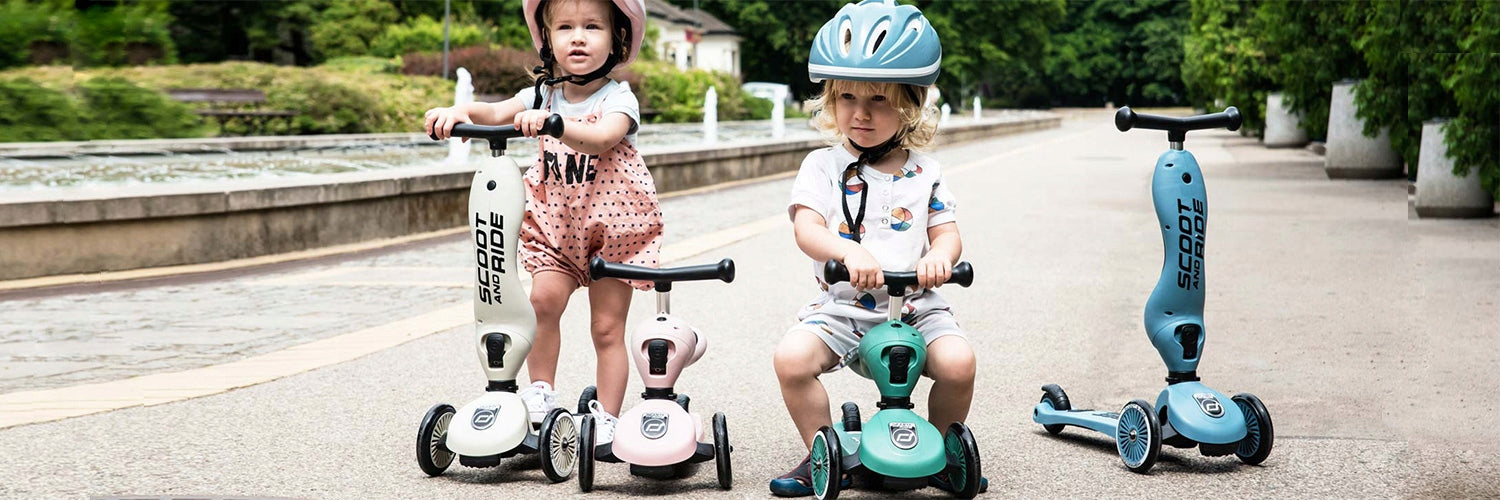 Scoot & Ride Highwaykick1 - scooter, 2in1 rider Number of wheels 3