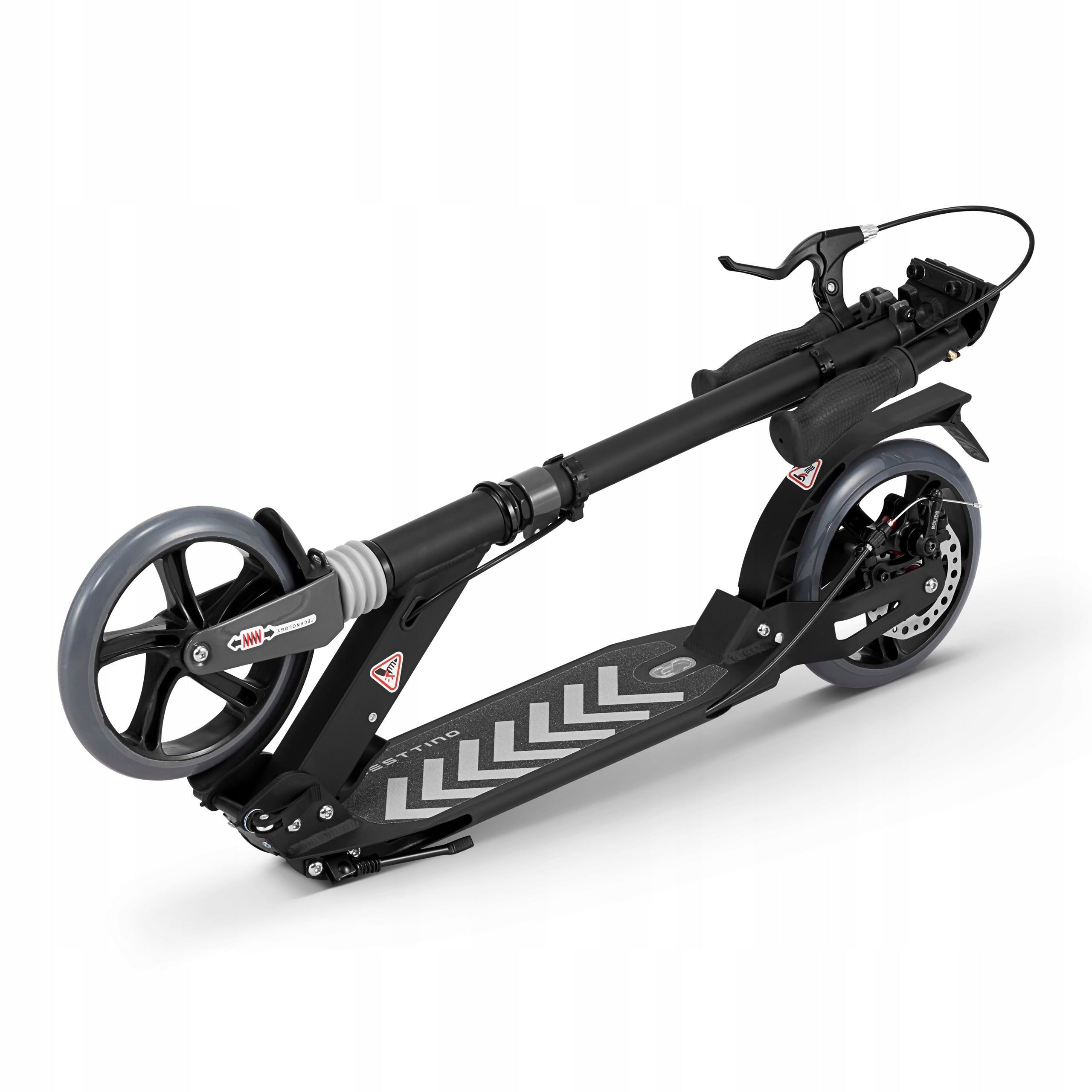Scooter Folding CITY Large for Kids and Adults Disc Brake Kind two-wheeled