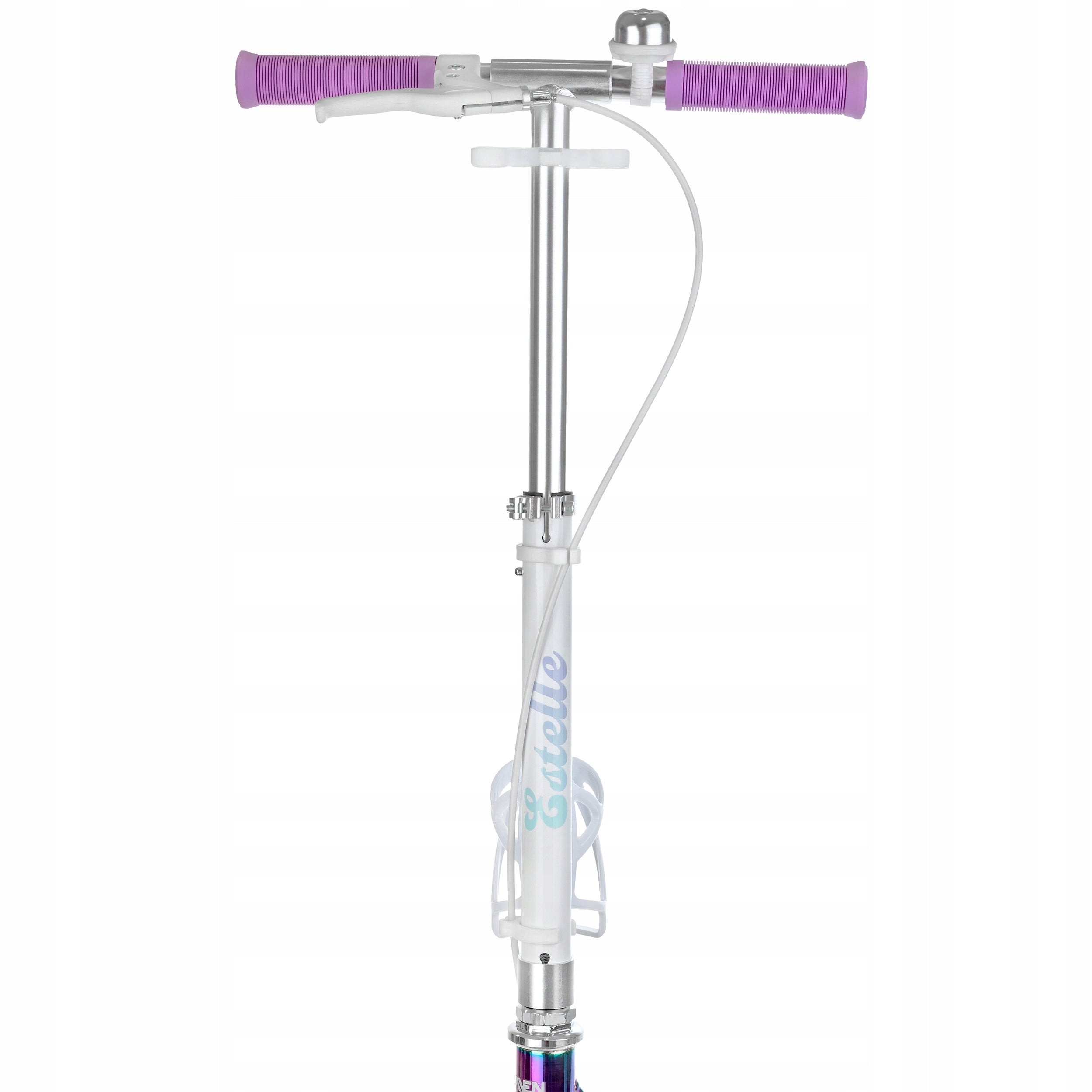 Scooter Folding RAVEN Estelle PRO White Neo Chrome 200mm shock absorber Number of wheels 2