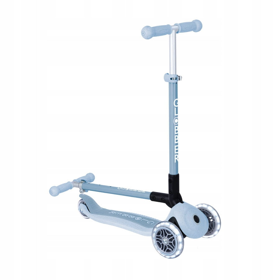 Scooter Globber Primo Foldable Lights Eco - BLUBERRY Color blue