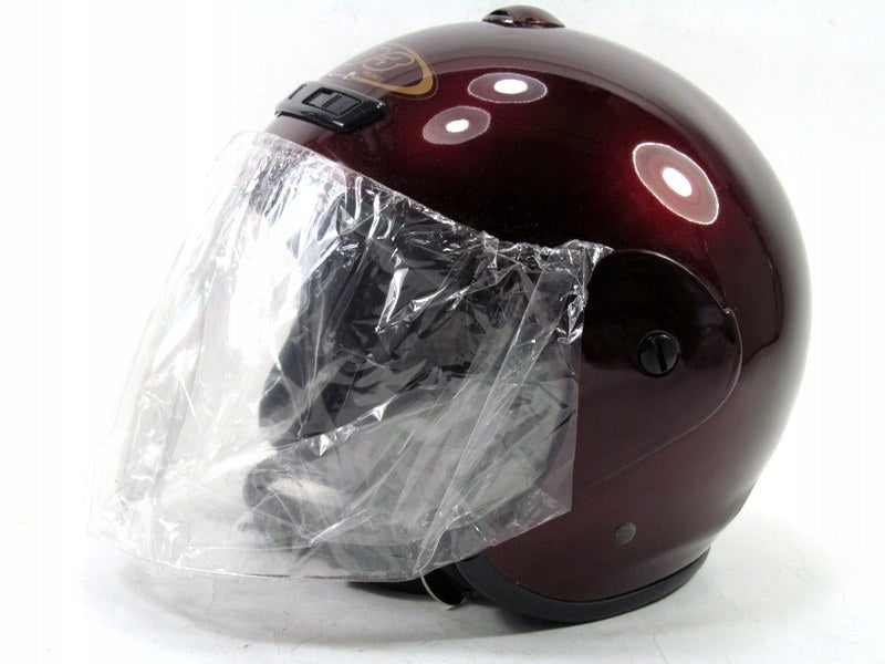 Scooter Helmet Open Burgundy Size- S Chopper