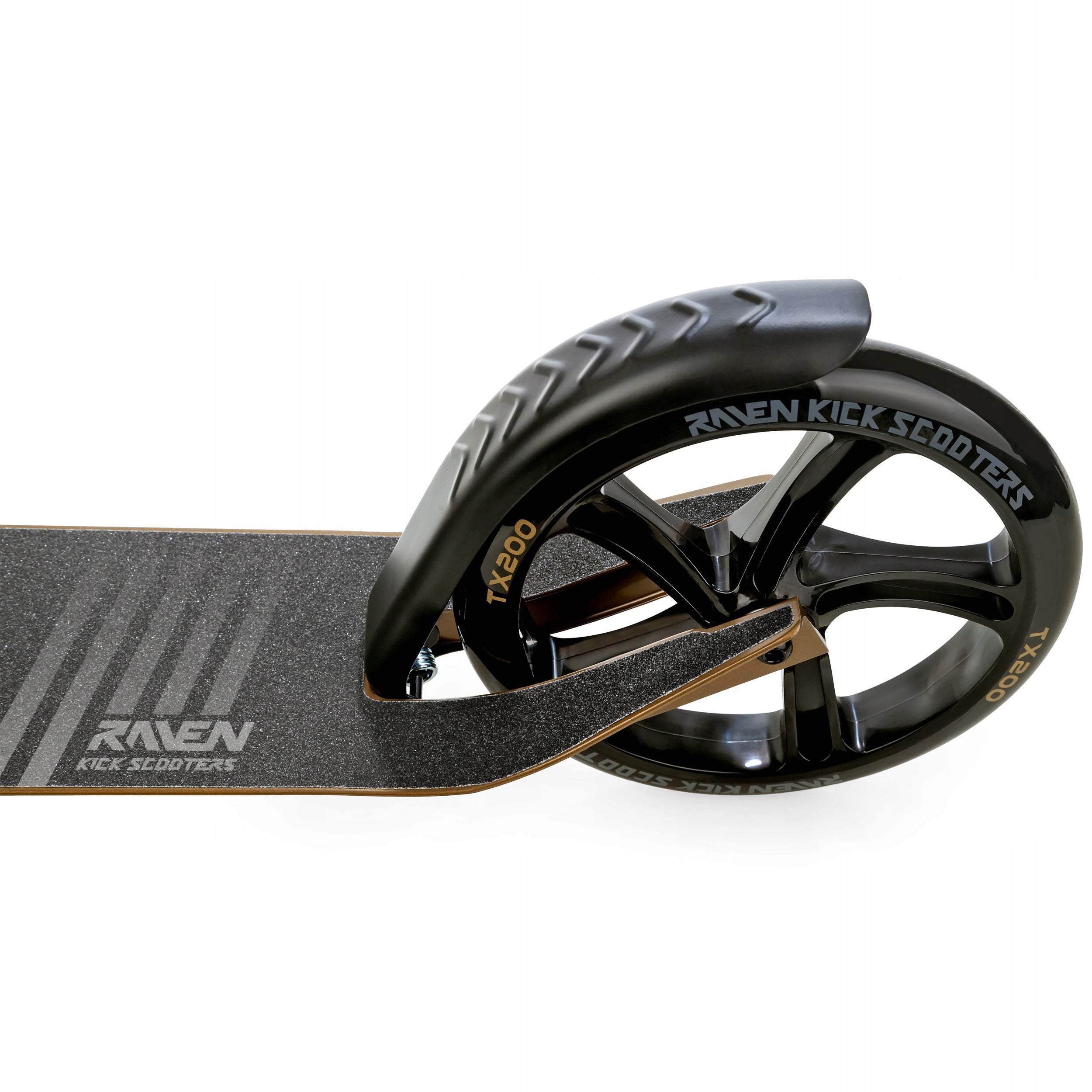 Scooter LARGE Foldable RAVEN Sentel Gold 200mm bell water bottle holder Number of wheels 2
