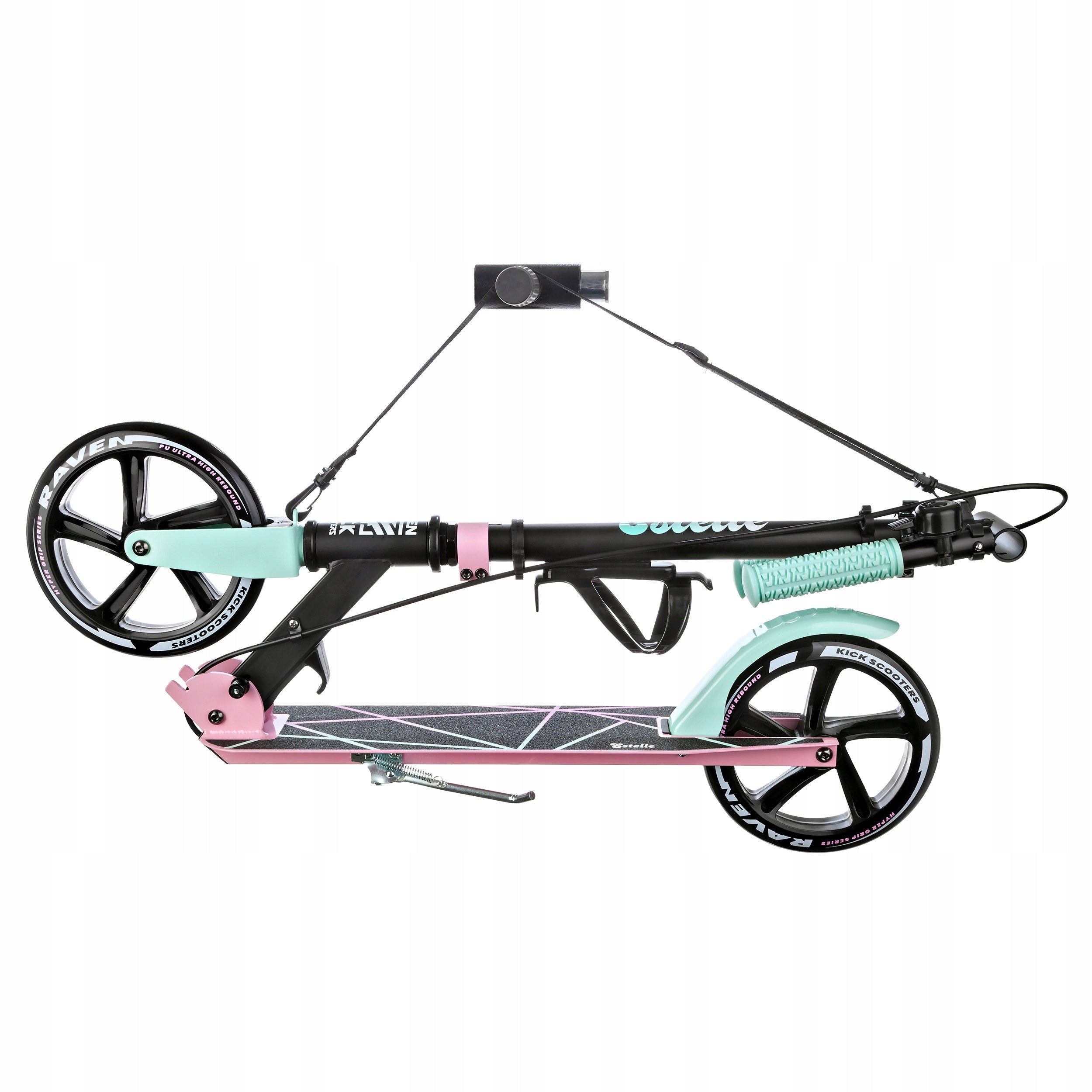 Scooter LARGE Folding RAVEN Estelle 200mm with brake and bell Manufacturer code 069738