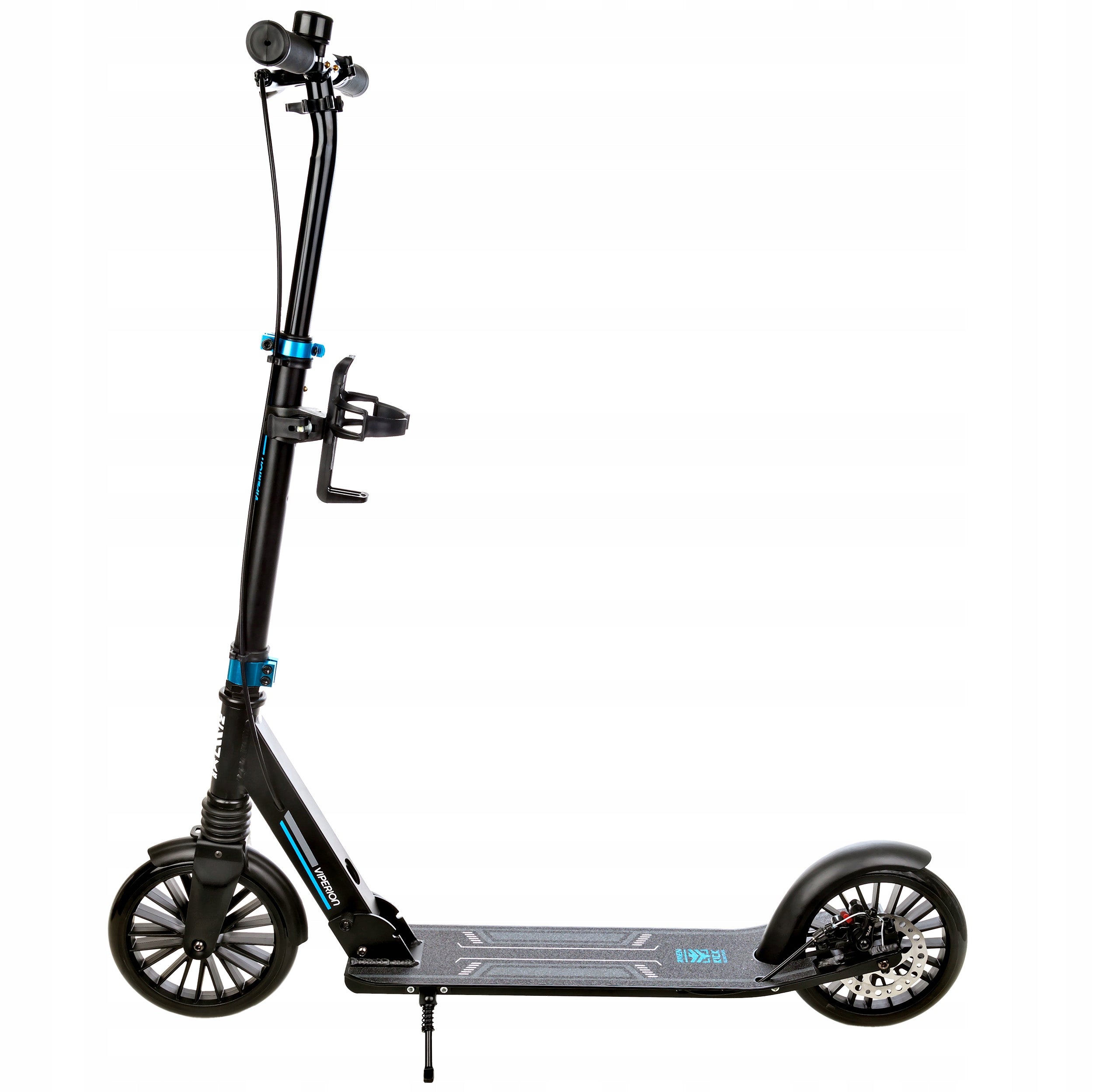 Scooter LARGE Folding RAVEN Viperion 200mm disc brake shock absorber Number of wheels 2