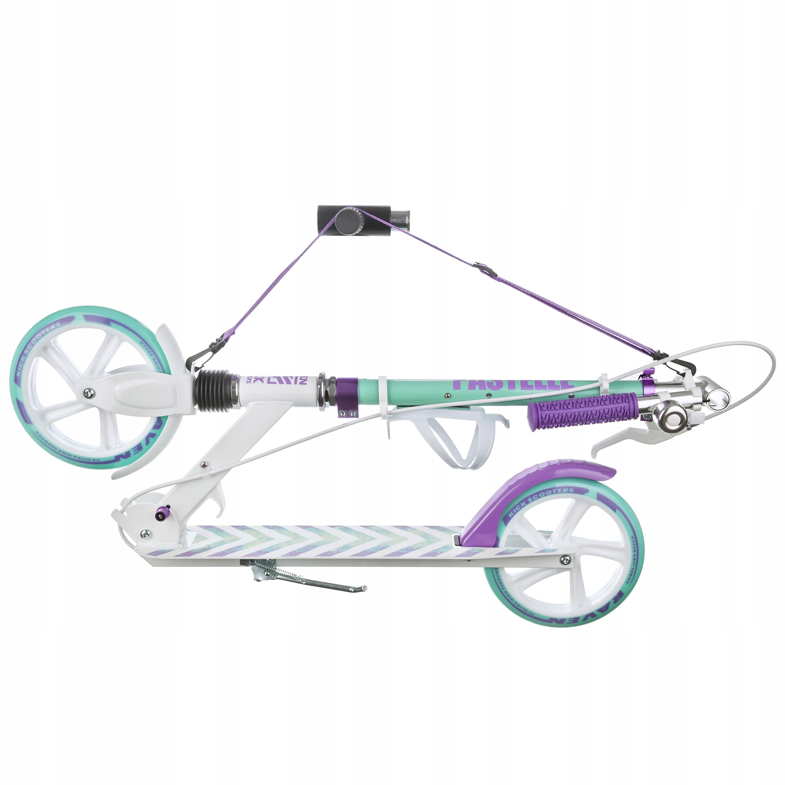 Scooter LARGE RAVEN Pastelle PRO 200mm shock absorption brake Brand Raven