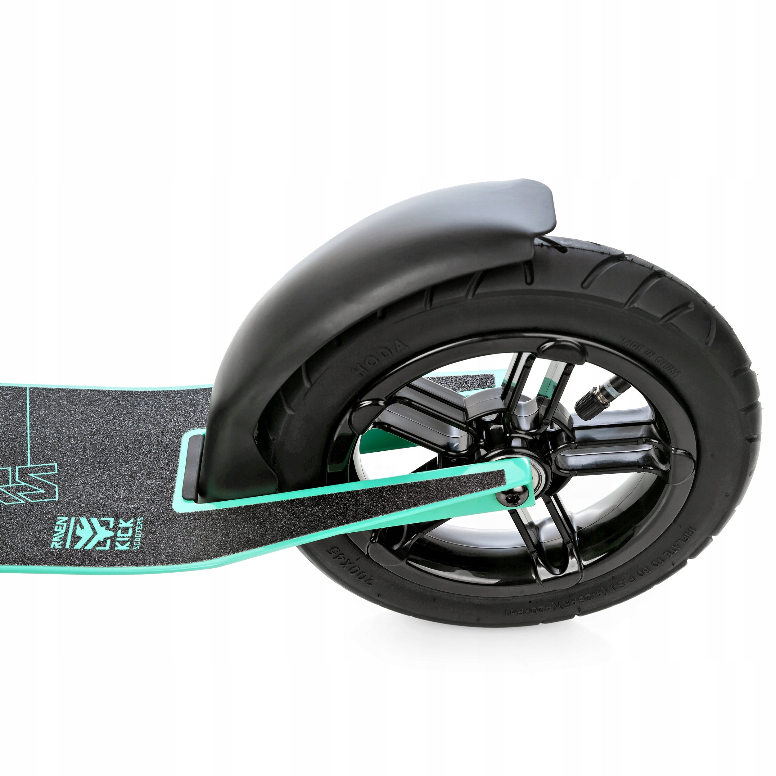Scooter LARGE RAVEN Snug Mint 200mm PUMPED WHEELS bell water bottle holder Number of wheels 2