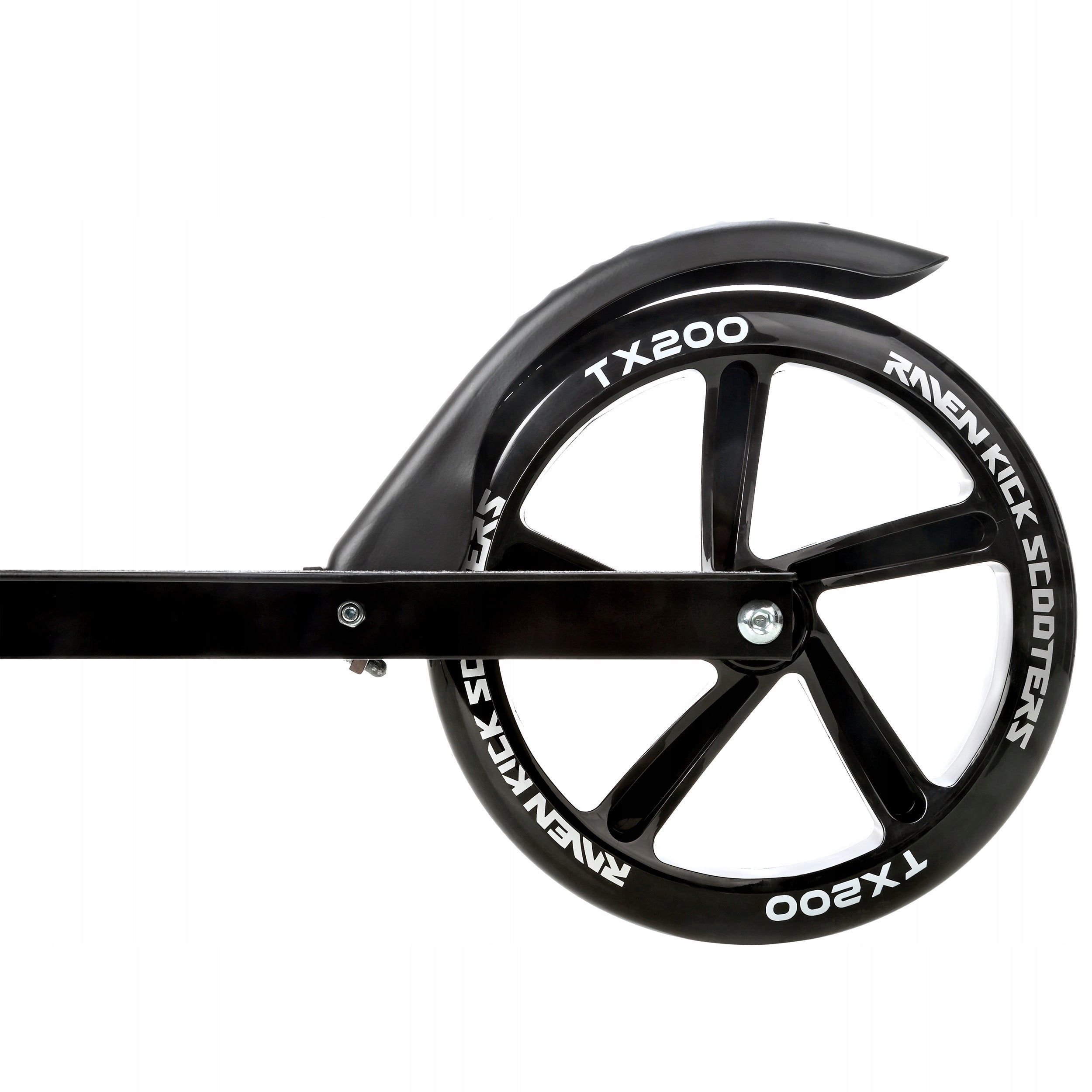 Scooter LARGE RAVEN Straight PRO 200mm shock absorber brake water bottle holder Kind two-wheeled