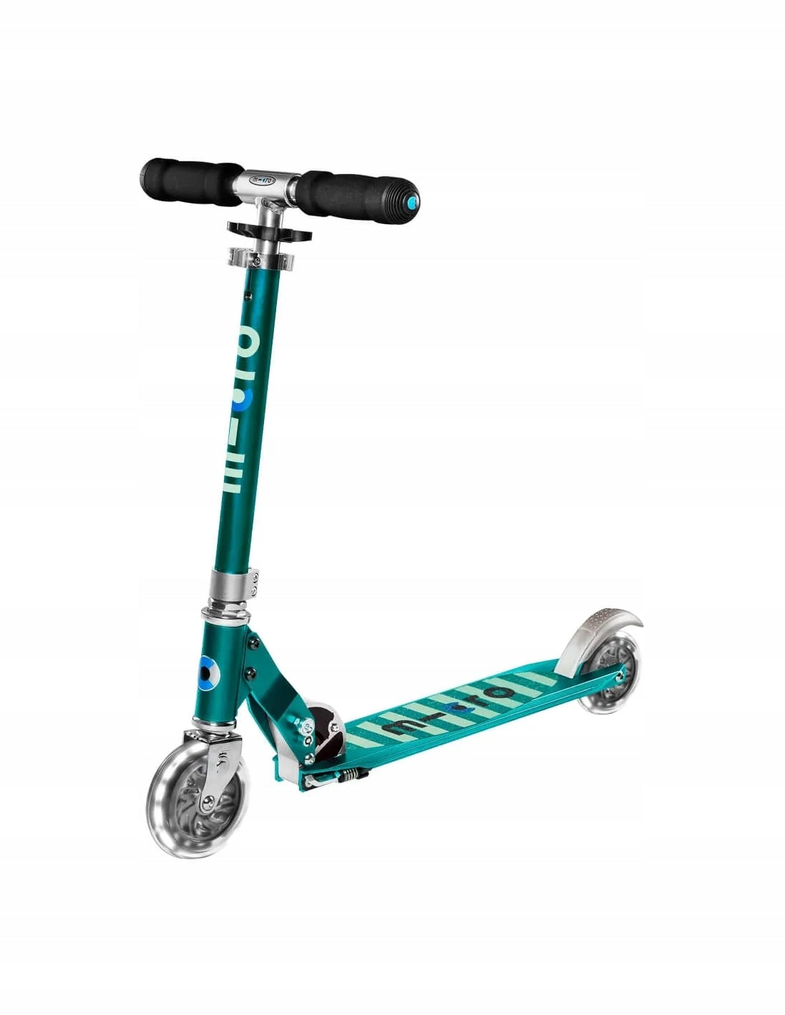 Scooter Micro Sprite LED Petrol Stripe Color blue