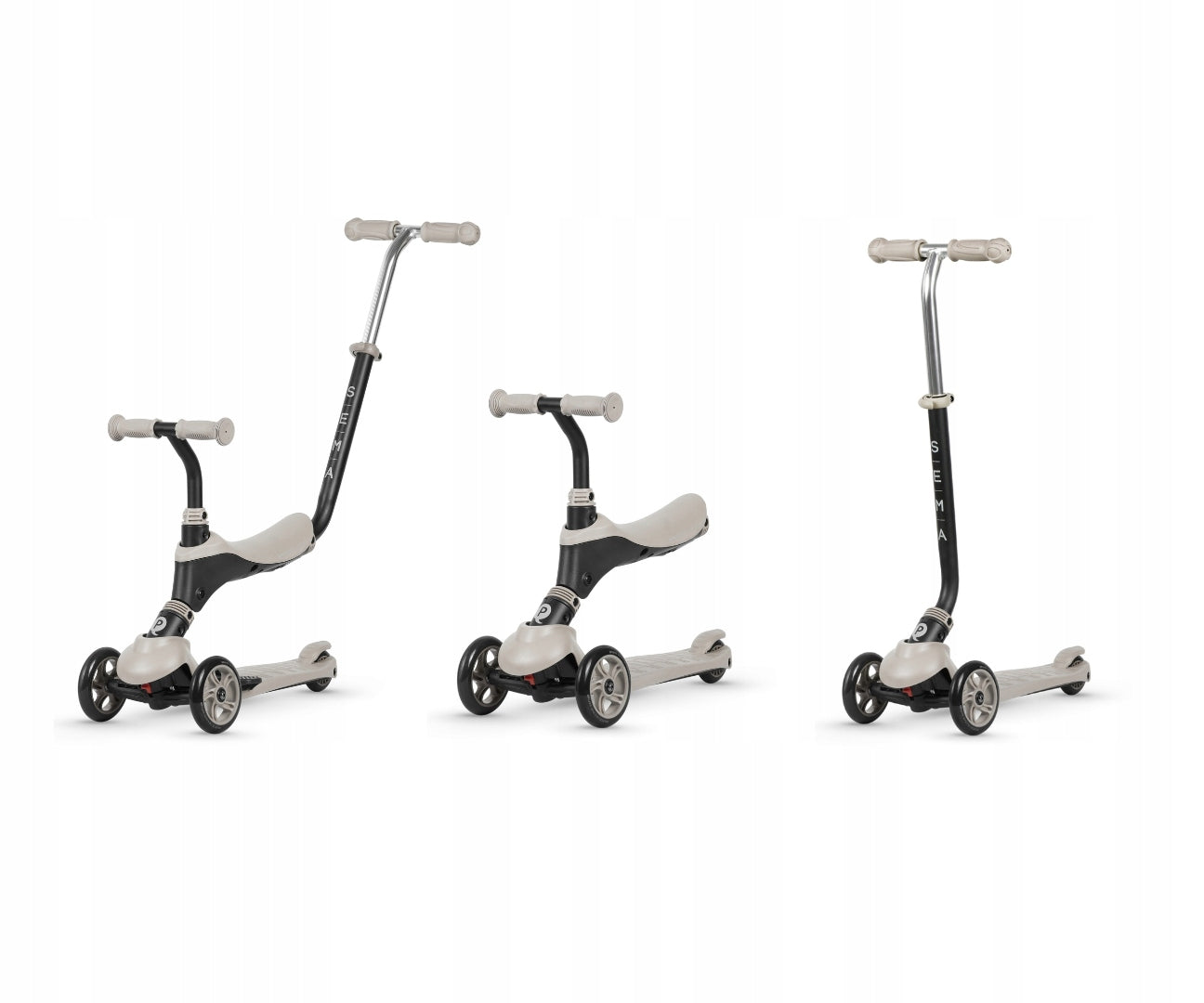 Scooter Sema Qplay 3in1 balance with handle ride-on for children with seat Certificates and opinions CE