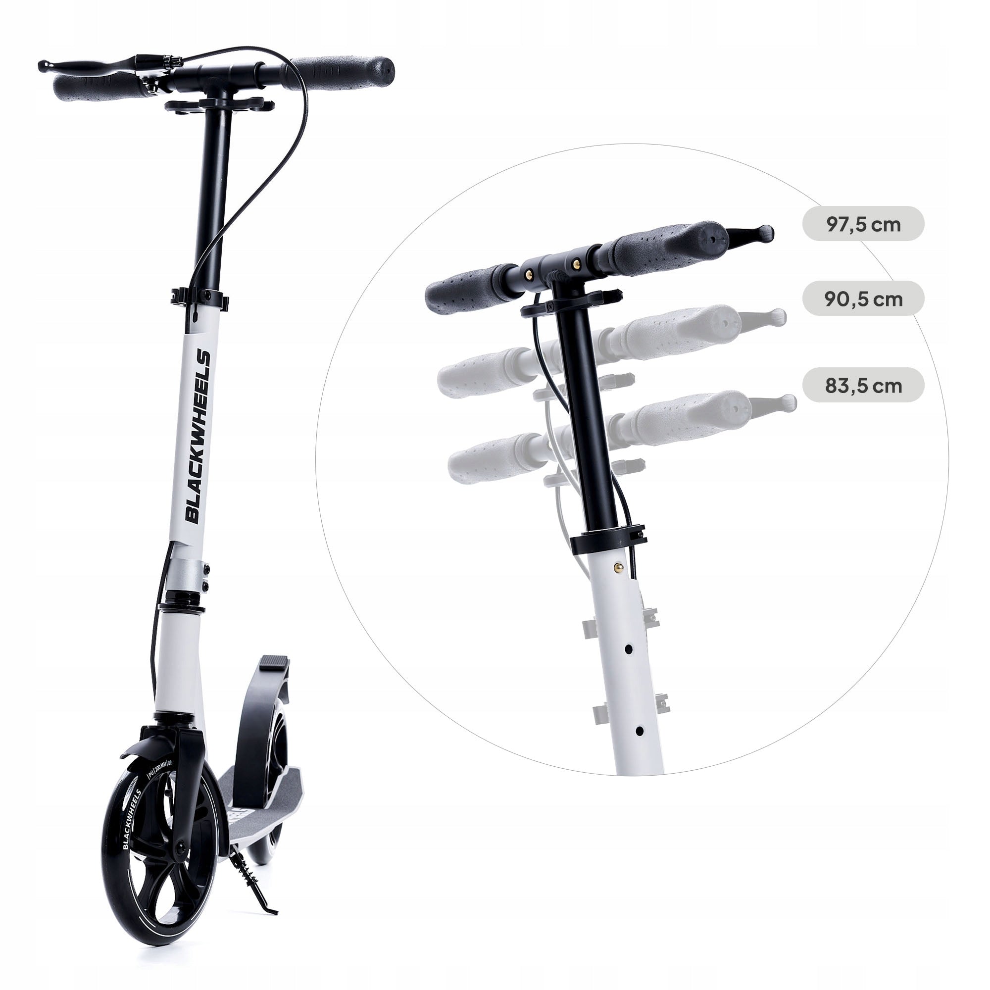 Scooter for Children and Adults Urban Folding with Brake Blackwheels Number of wheels 2