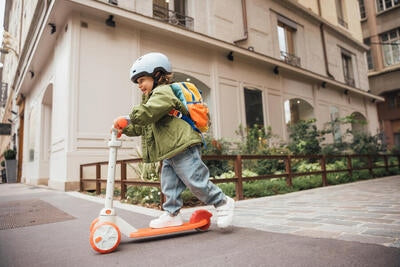 Scooter for children 3-wheel B500 Tomato Packaging status original