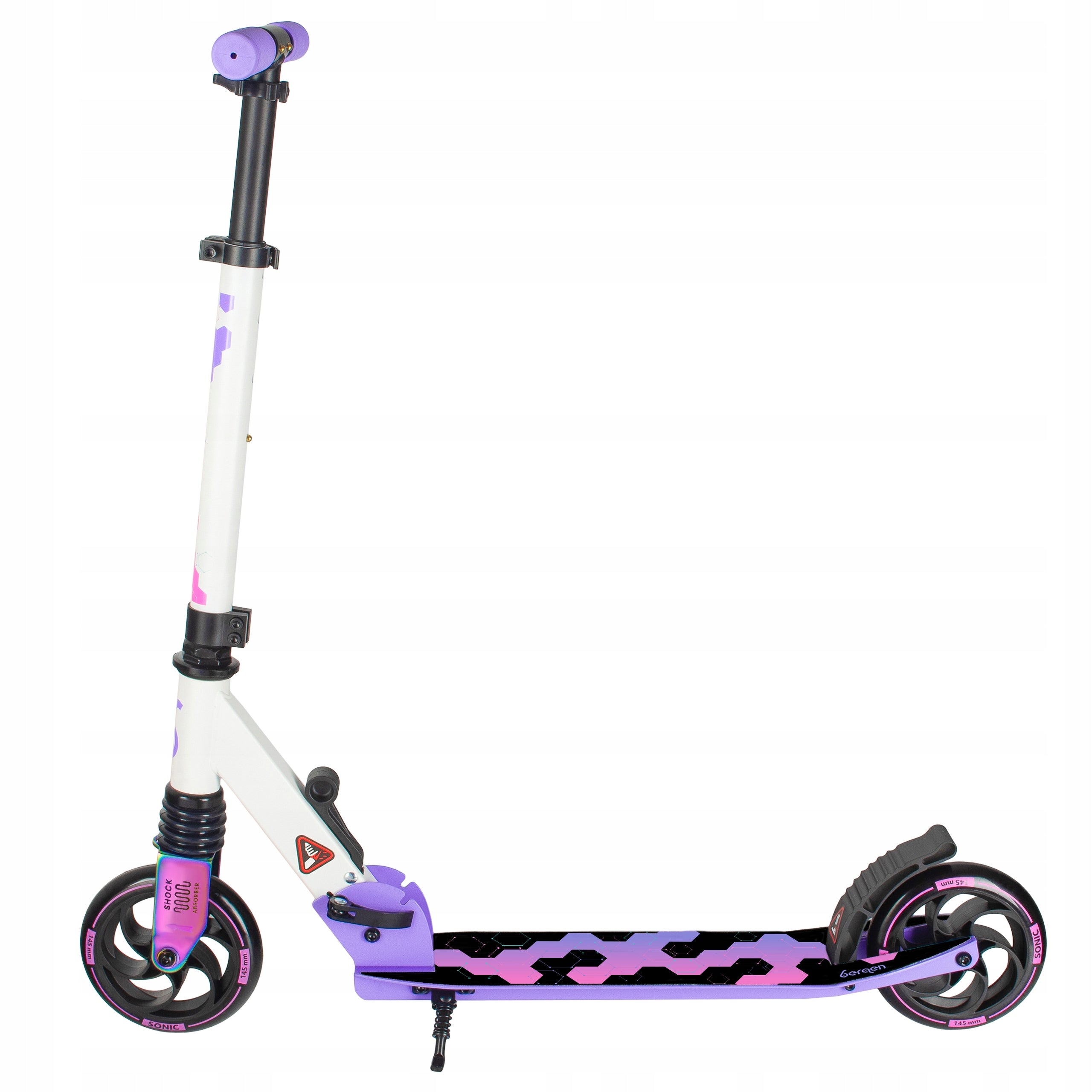 Scooter for children light neochrome Bergen SONIC folding with shock absorber Manufacturer code HBS-004