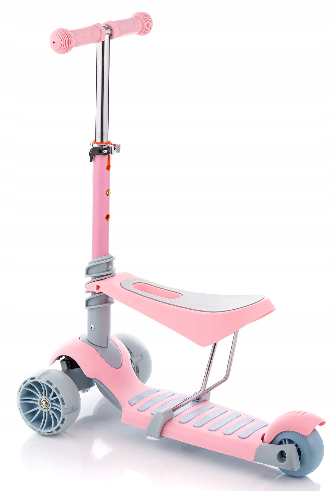 Scooter for girls Balance Tricycle Unicorn Ride-on LED wheels Kind tri-wheeled