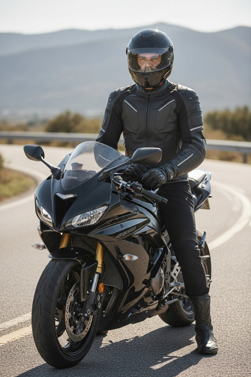 Scooter helmet motorcycle moped black gloss integral helmet XS 53-54 cm Manufacturer's catalog number 5904954120331