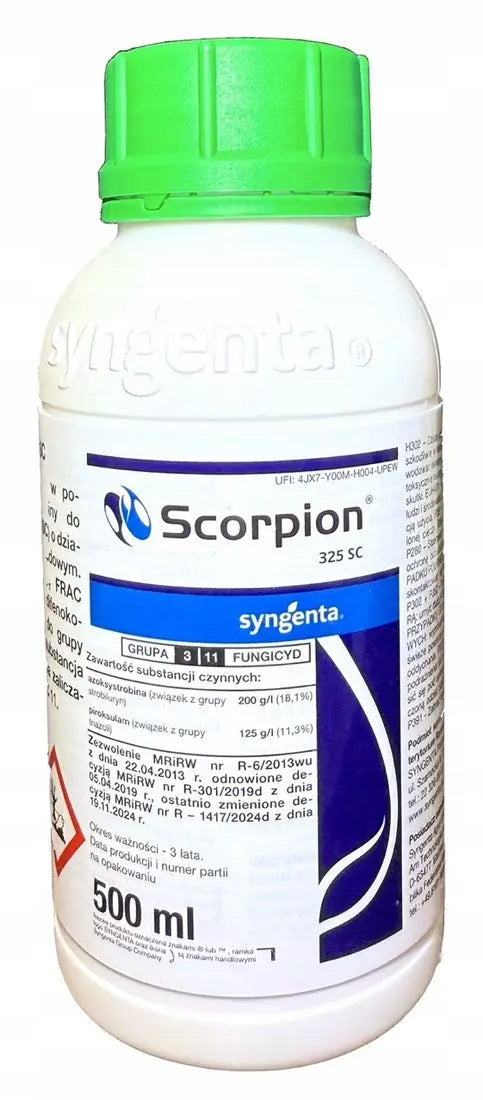 Scorpion 325 SC 500ml SYNGENTA grey mold, leaf spotting, powdery mildew rust