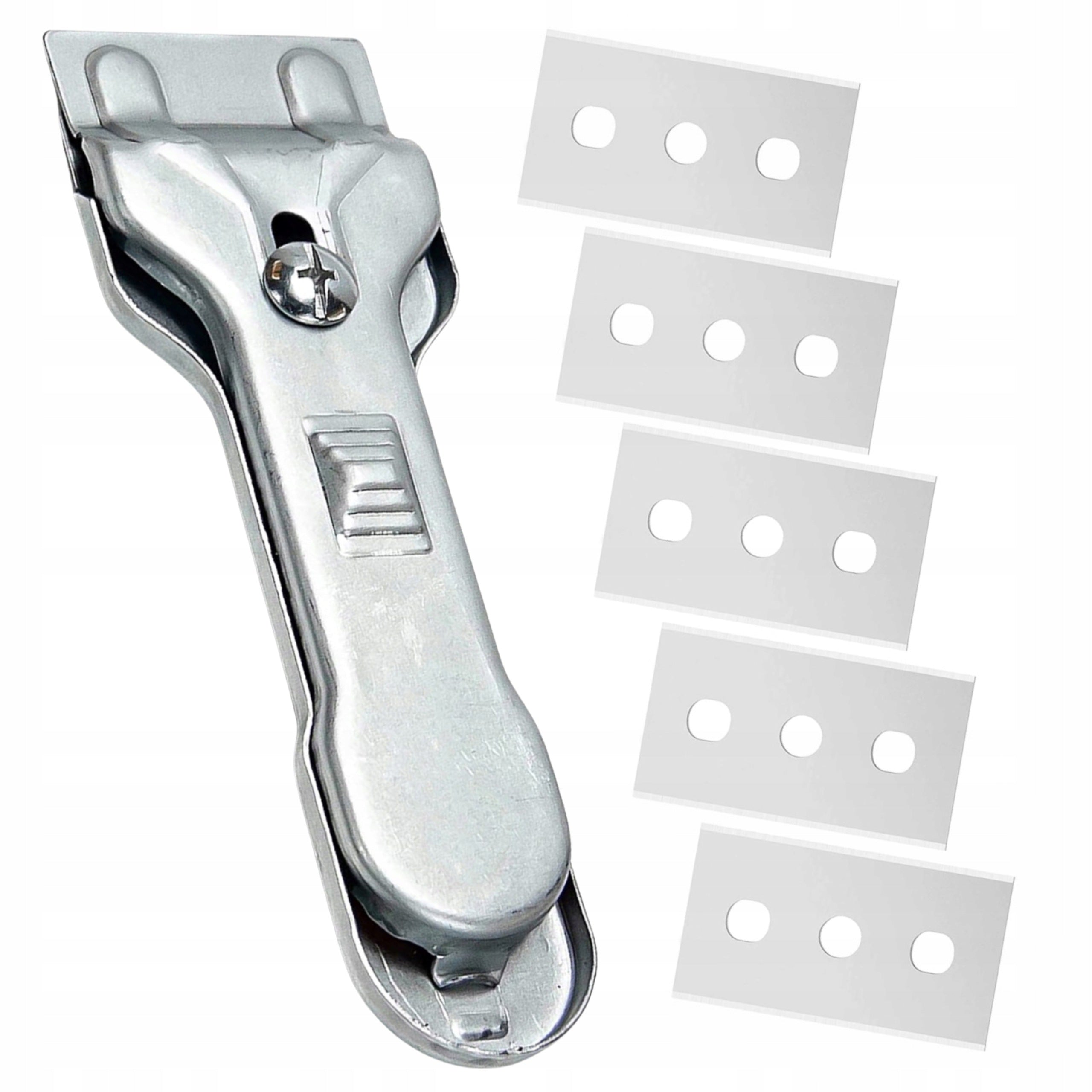 Scraper SCRAPER for INDUCTION HOB ceramic grout glass + 5 pcs Blades