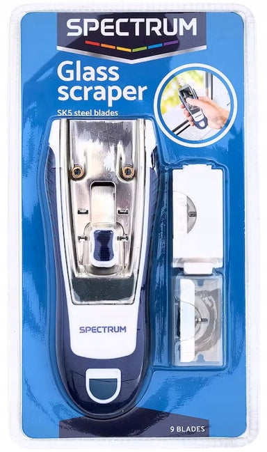 Scraper for glass, glass, induction hobs, Sticker scraper 9 blades EAN (GTIN) 825201670124