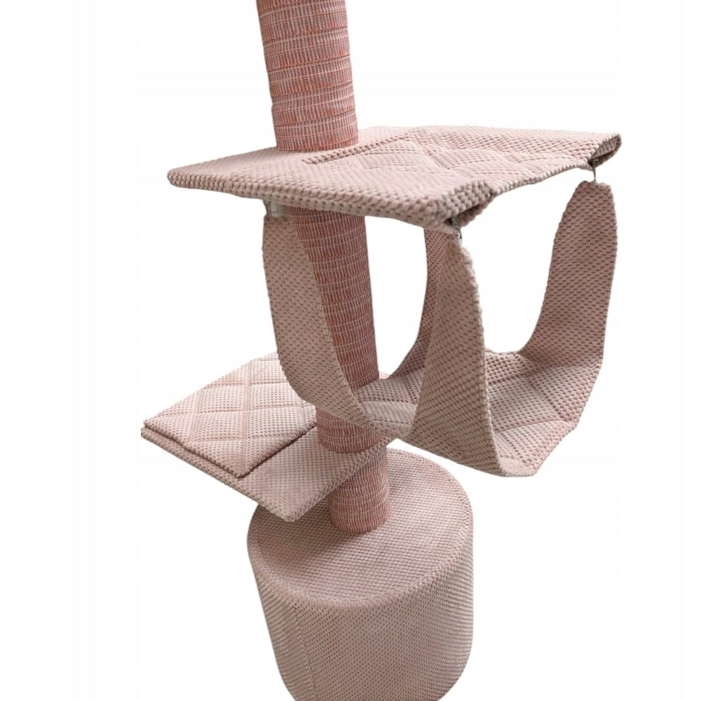 Scratcher Dreams for Cat Modular Makspol Ceiling High ! Pink powder Kind floor-to-ceiling cat tree tall scratching post bed scratching post scratching tower other