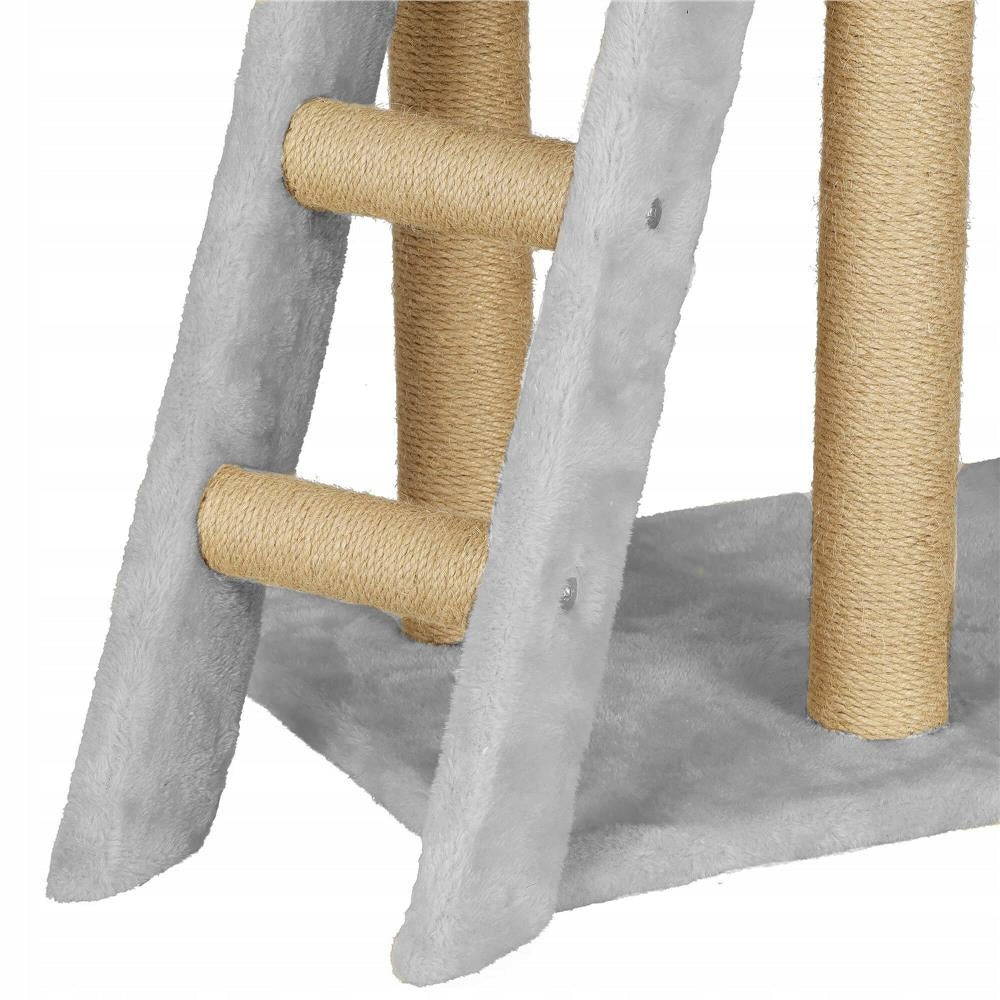 Scratcher High Bed Scratching Post Tower Cottage 8 Levels 136cm Height (cm) 101 - 160 cm