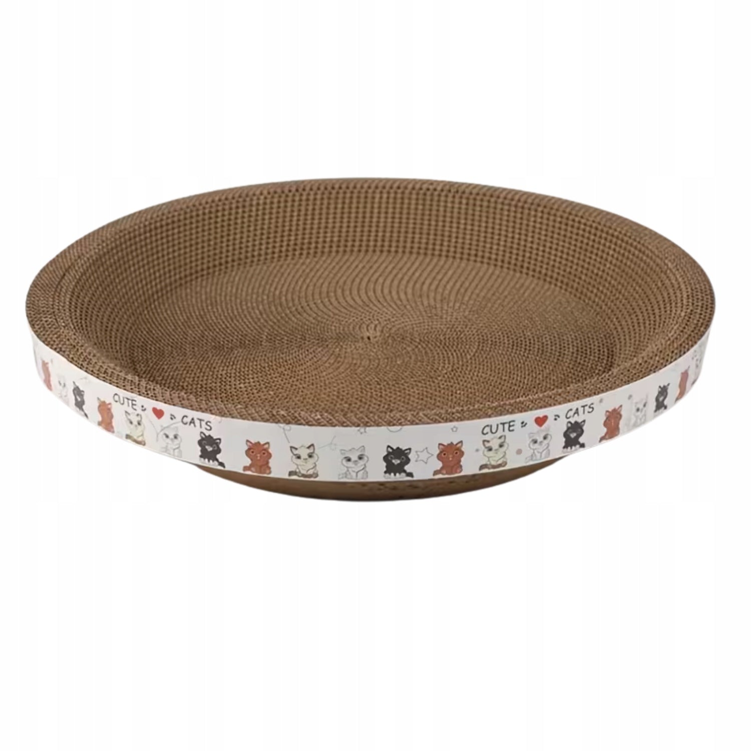 Scratcher cardboard round bed LARGE 51 CM Height (cm) up to 60 cm