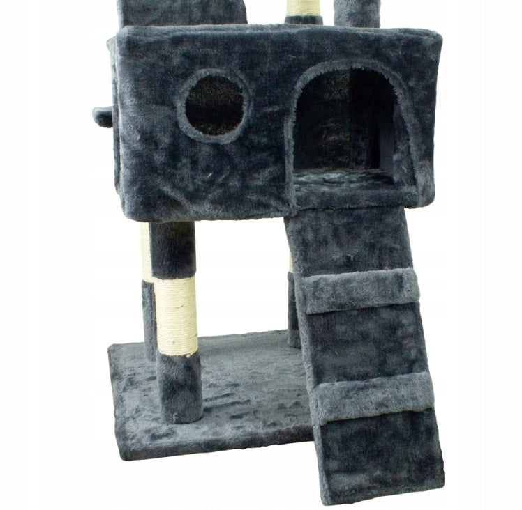 Scratcher cat booth tree bed Cottage posts 170cm 6 levels (F013) Trade name F013 drapak