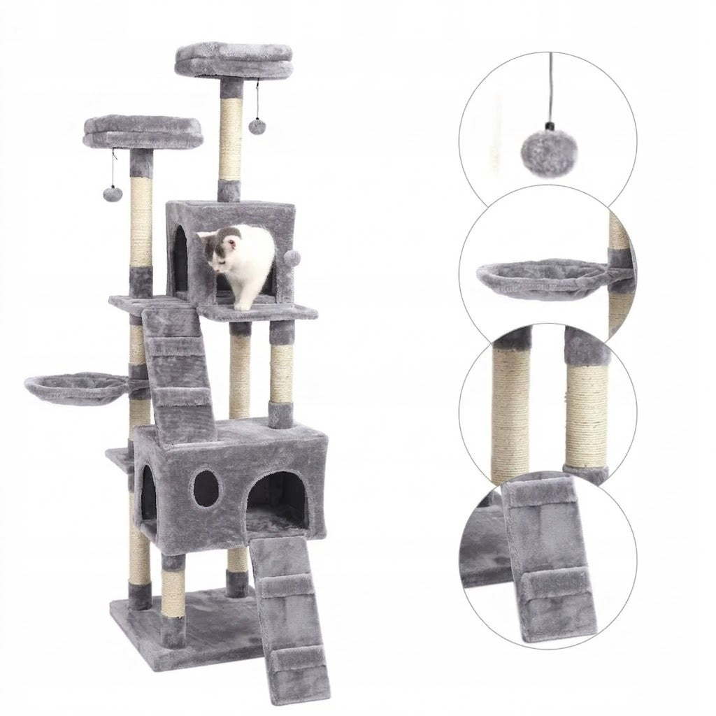Scratcher cat booth tree bed Cottage posts 180cm F029 Manufacturer code F029