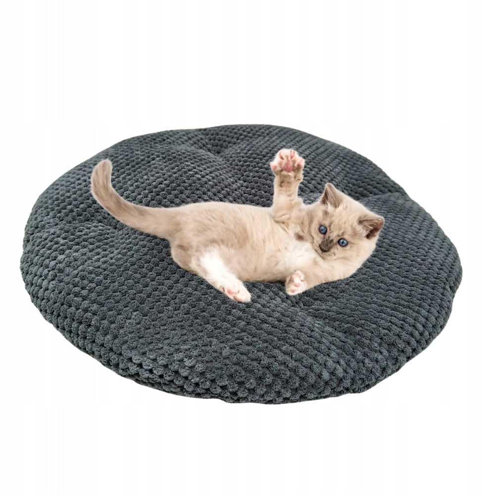 Scratcher cushion MAKSPOL quilted ROUND 40 cm ! Grey