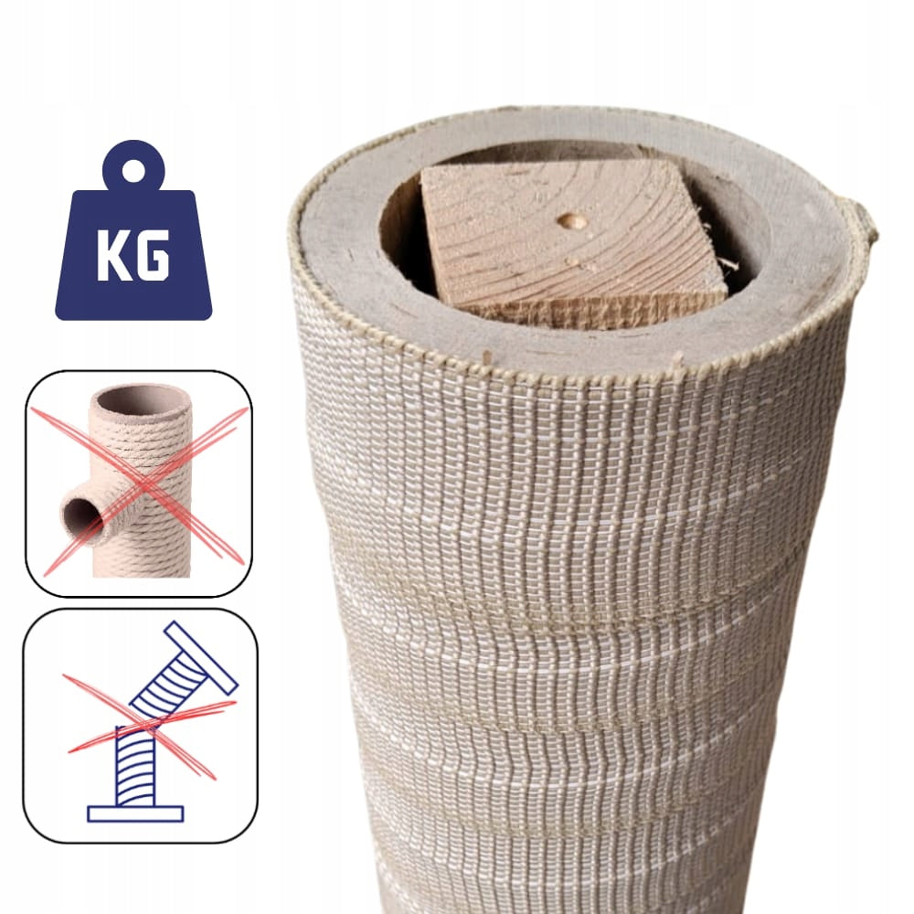 Scratcher for Cat MAKSPOL nr. 43 scratching posts! Grey Height (cm) 61 - 100 cm