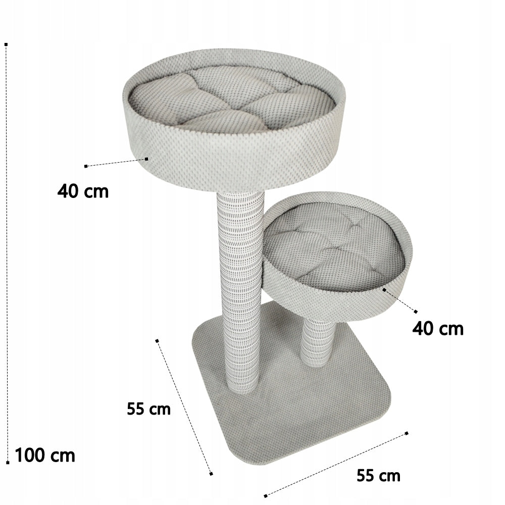 Scratcher for Cat Makspol nr.28/2 Beds posts ! Grey Brand Makspol