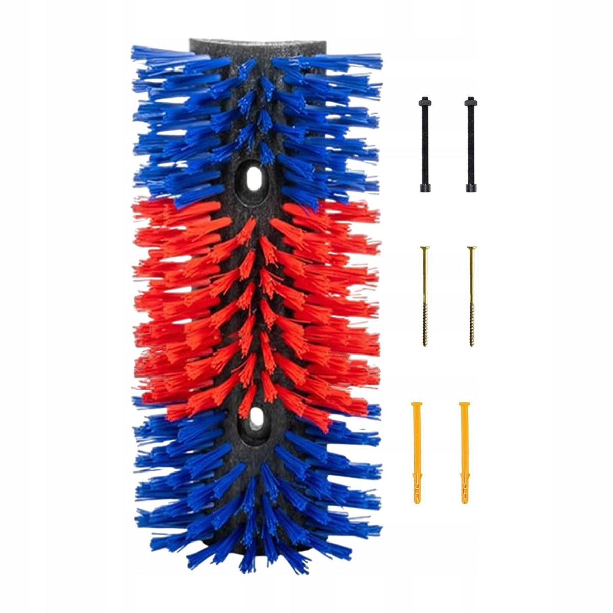 Scratching Brush Easy to Use Grooming Relieve Itching Soft blue and red