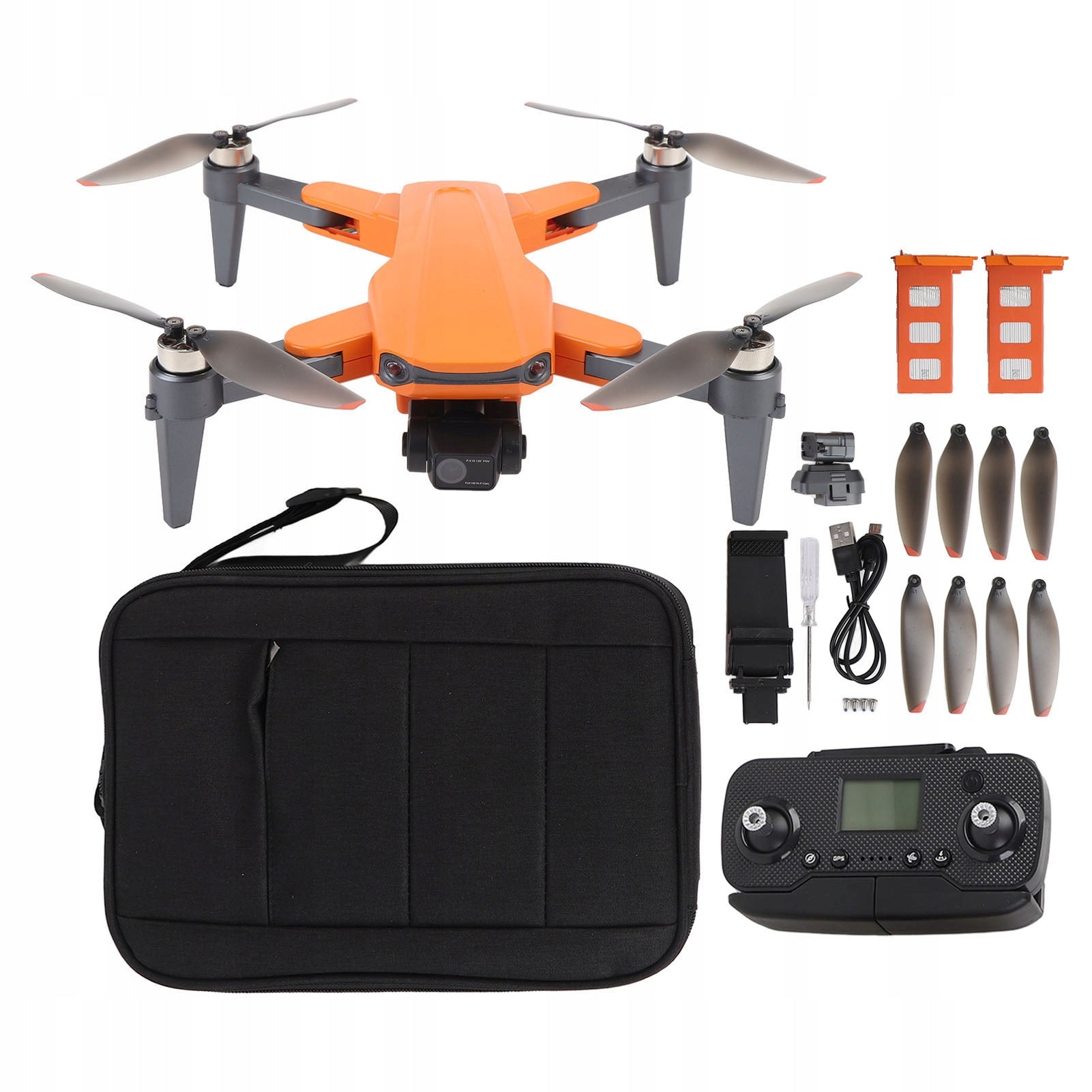 Screen Controlled Drone 3-Axis Brushless Motor Dual Camera 22 Brand no brand