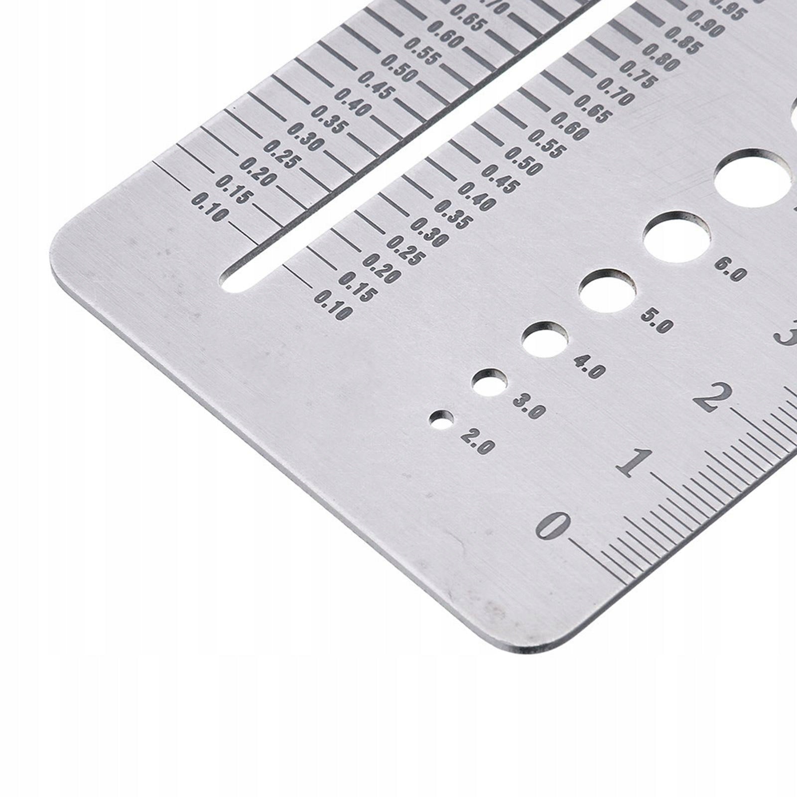 Screw Thread Size Gauge Screw Checker (.1 to Manufacturer code gleaming-60035675