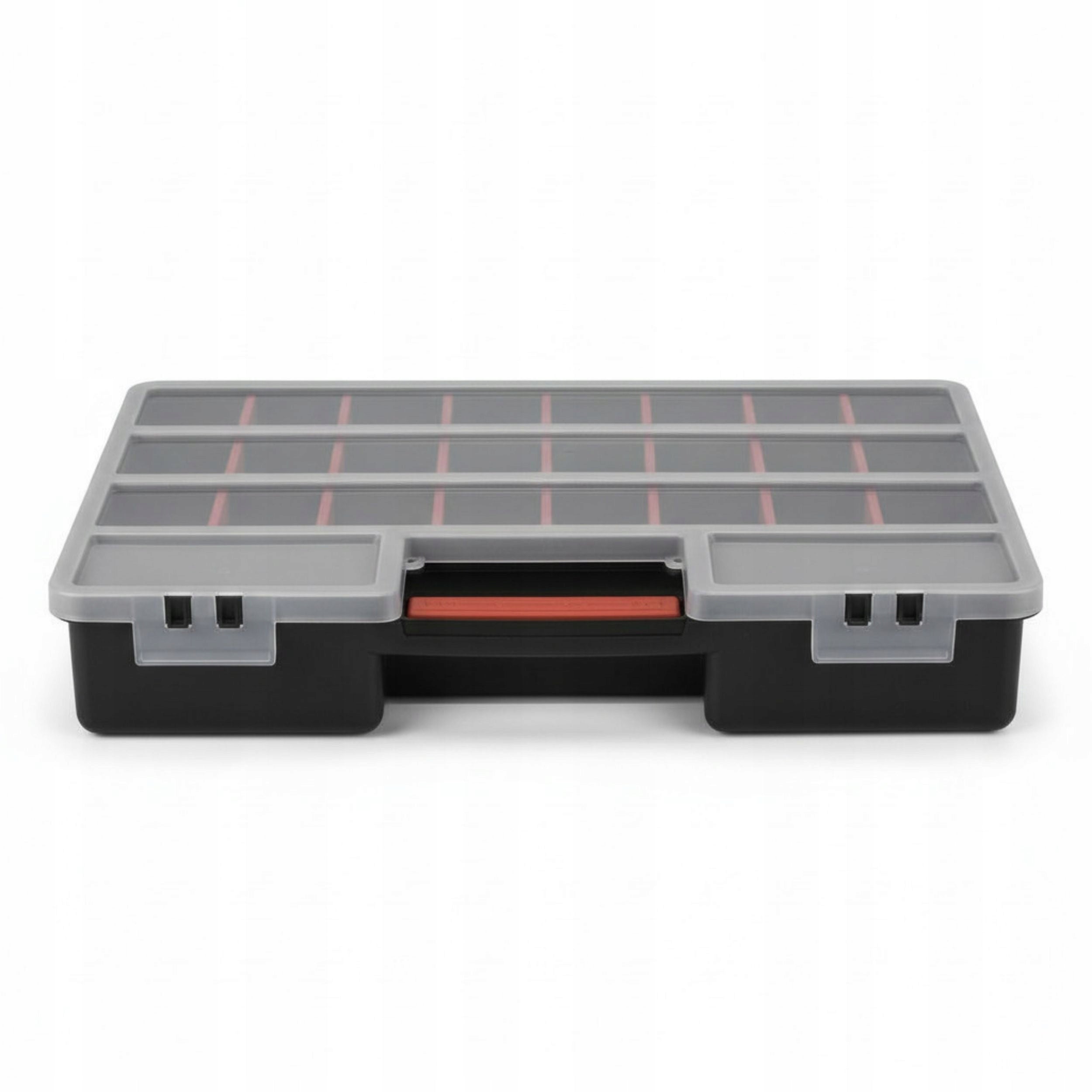 Screw organizer, tool box, container 26 compartments Suitcase Kind closed organizer