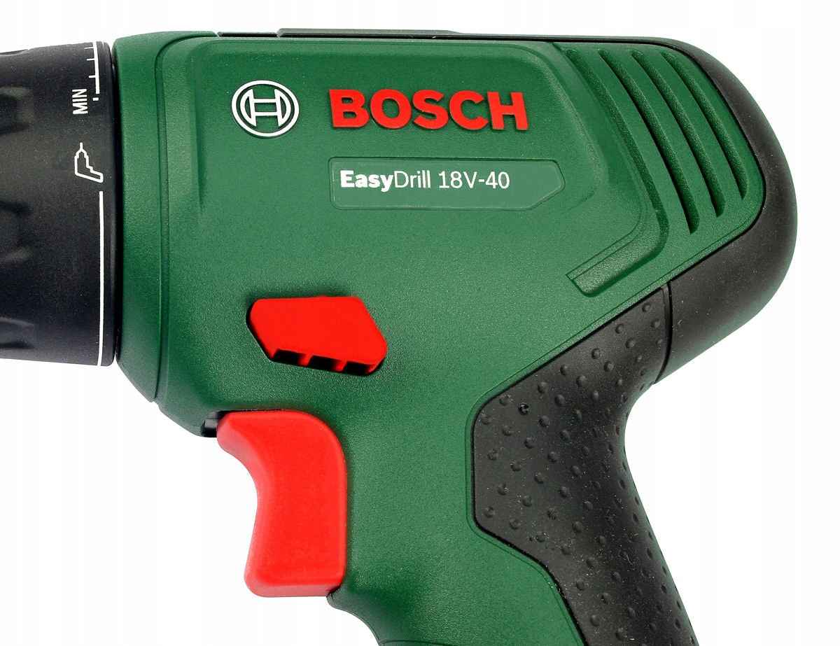 Screwdriver EasyDrill 18V-40 BOSCH 1x2,0Ah + SUITCASE Power supply rechargeable battery